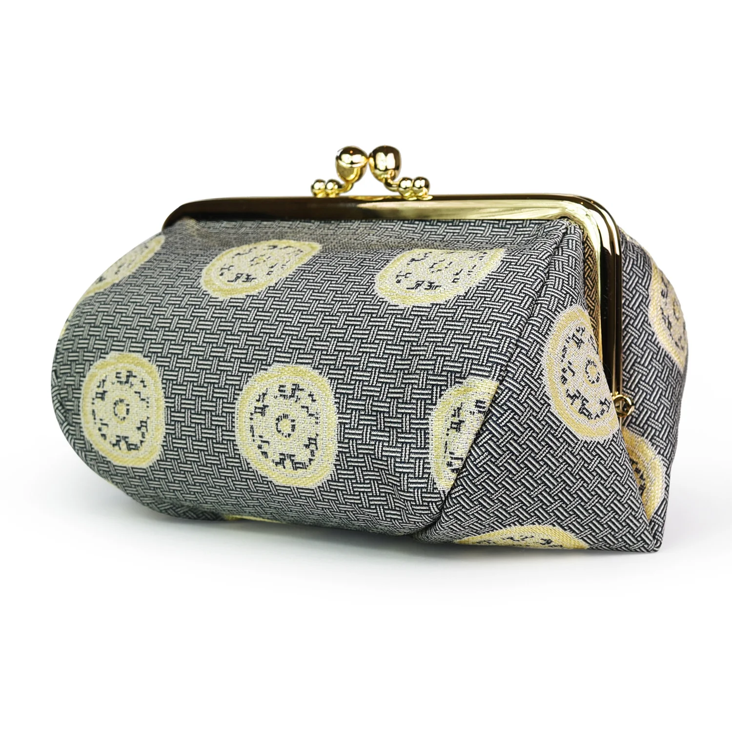 Itoya Silk Brocade Travel Makeup Bag - Image 3