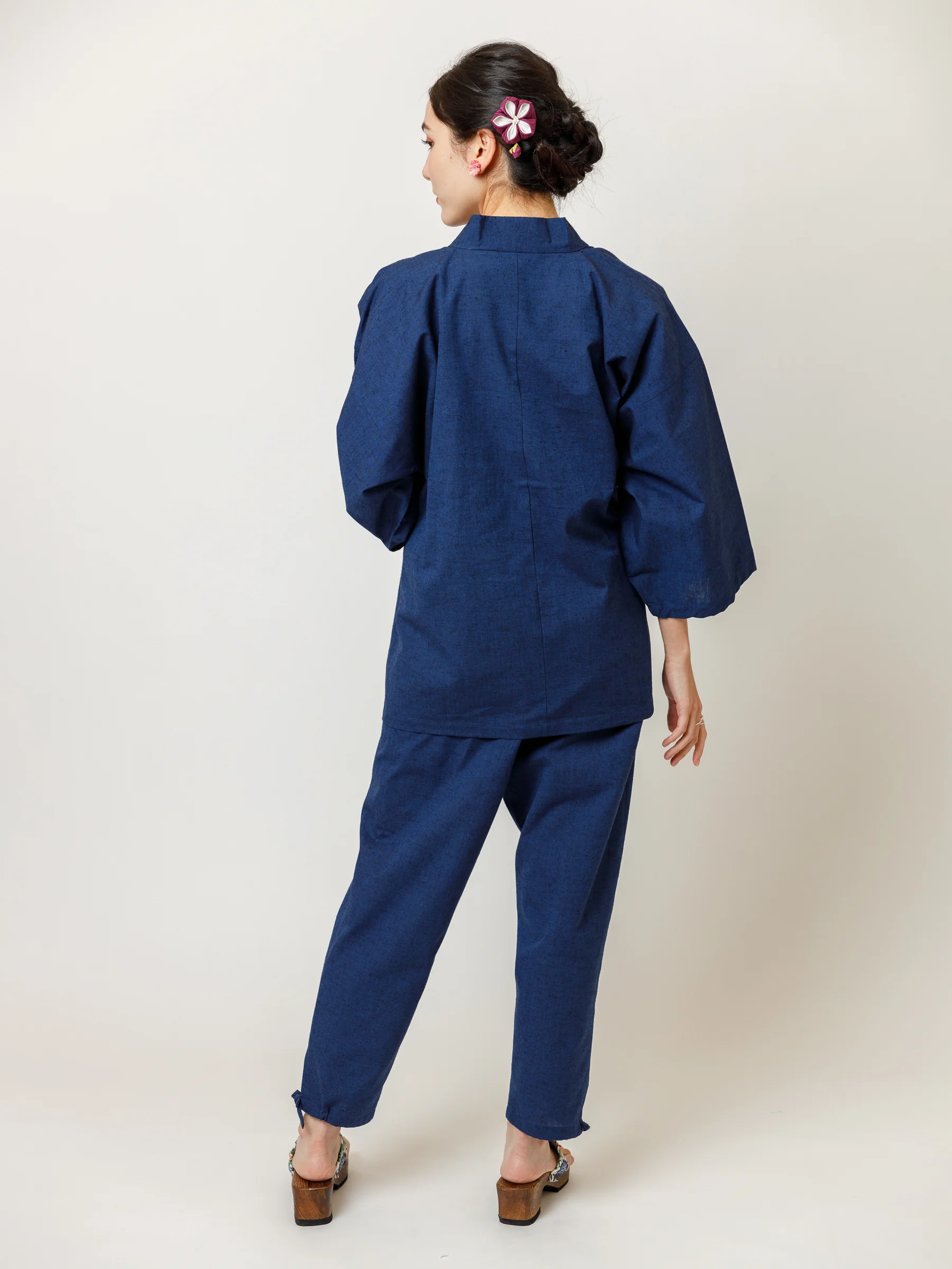 Japan Blue Samue Jacket & Lounge Pants - Image 4