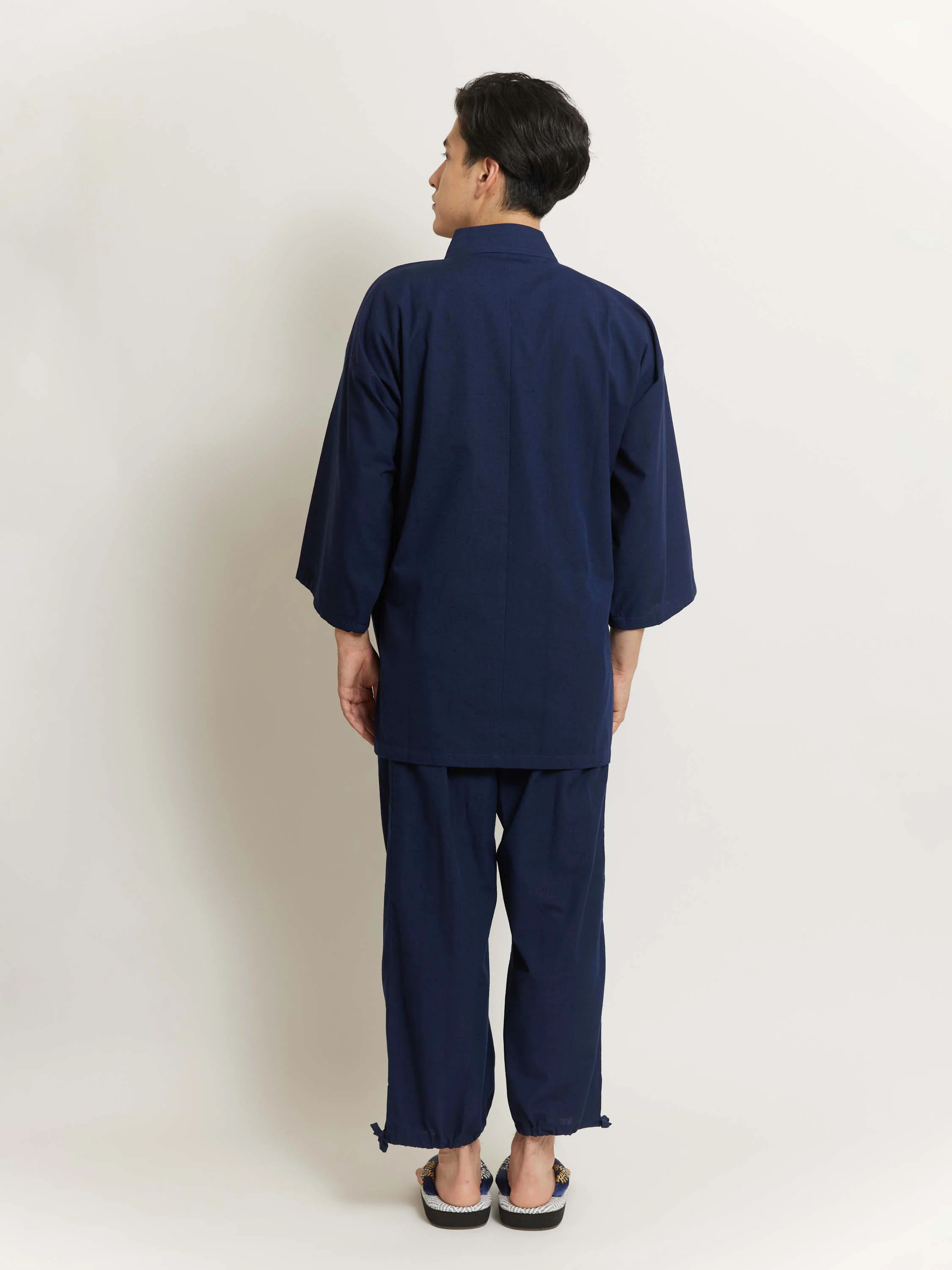 Japan Indigo Samue Jacket and Lounge Pants - Image 3