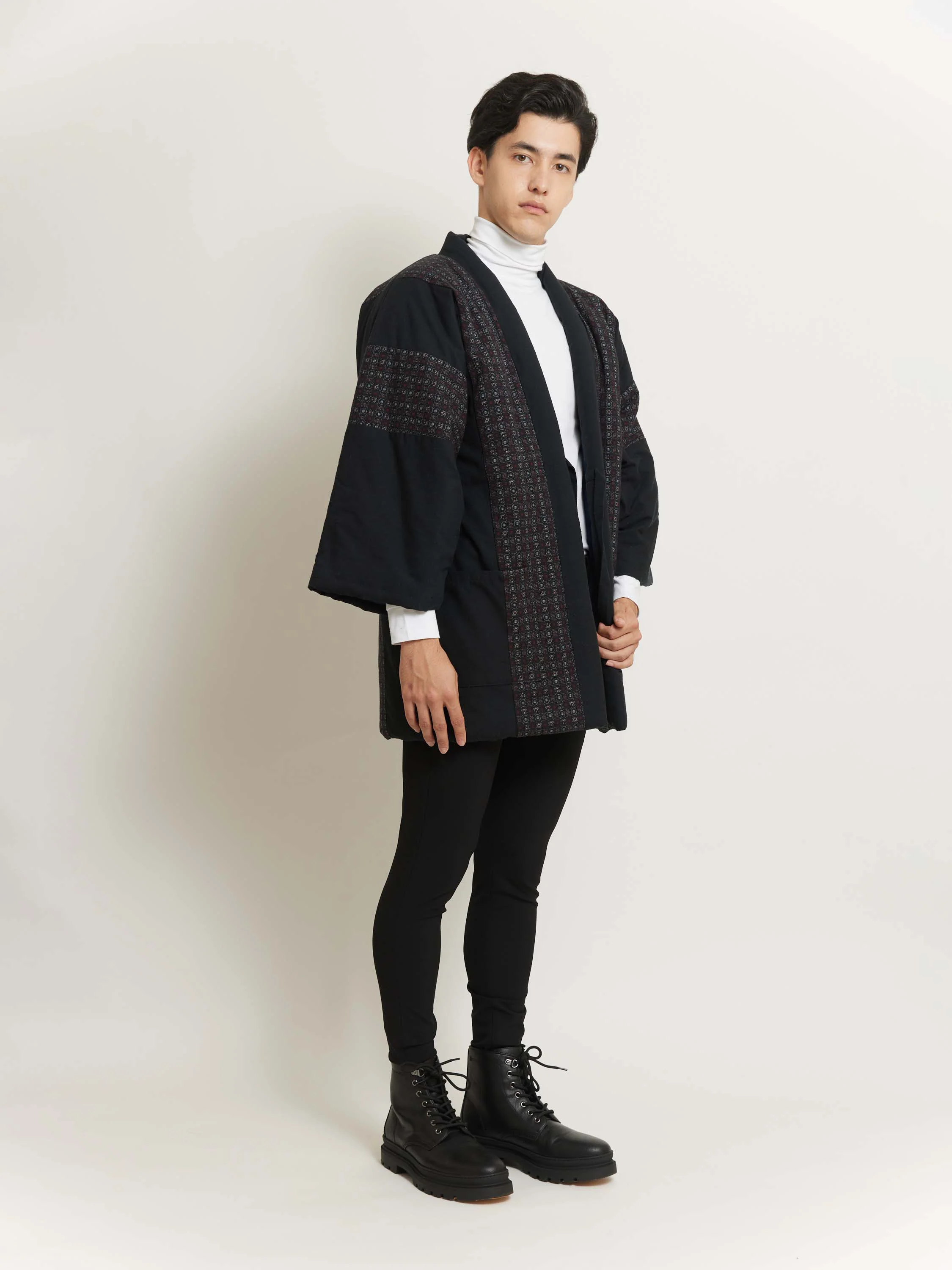 Kasuri Hanten Padded Jacket - Image 3