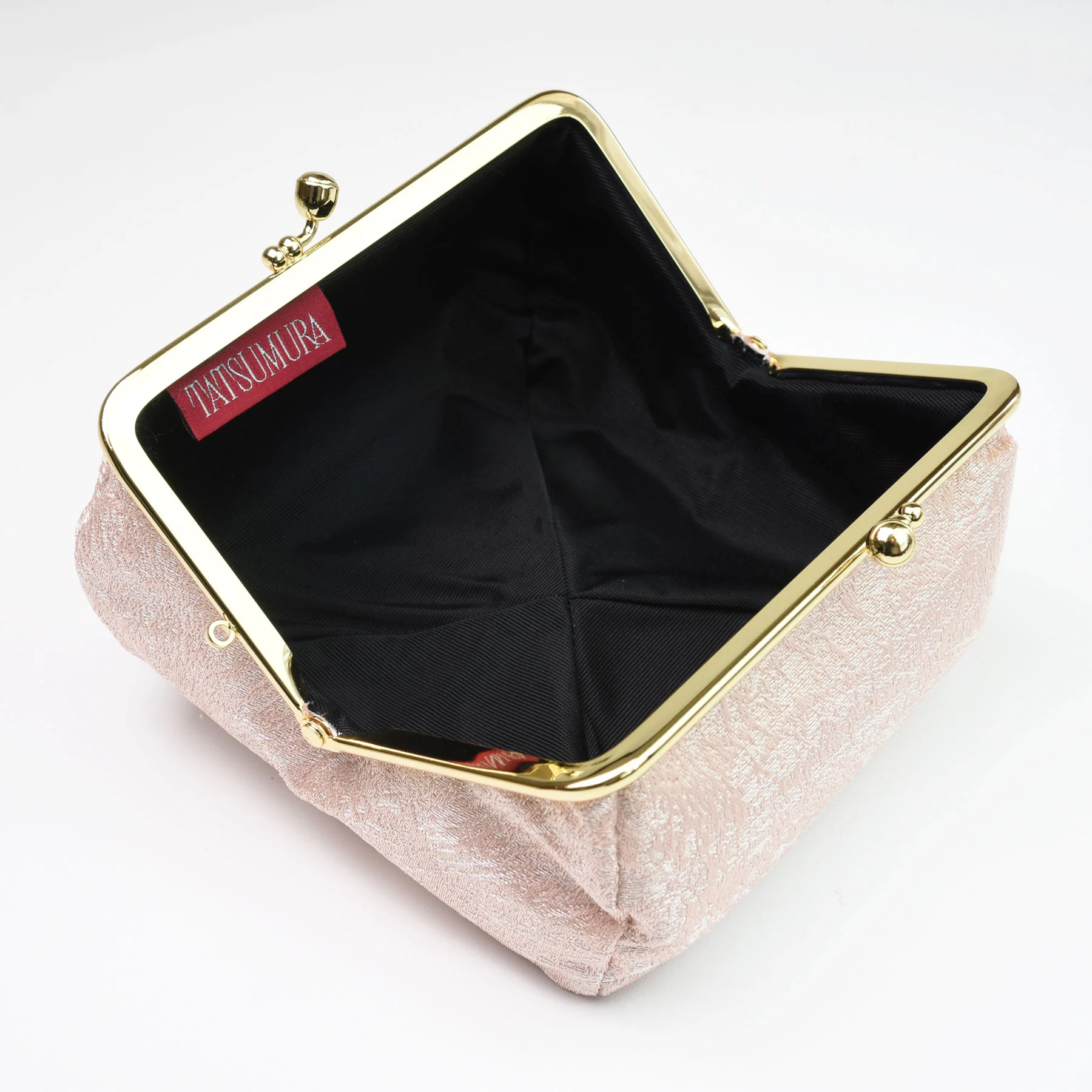 Kiku Silk Brocade Travel Makeup Bag - Image 4