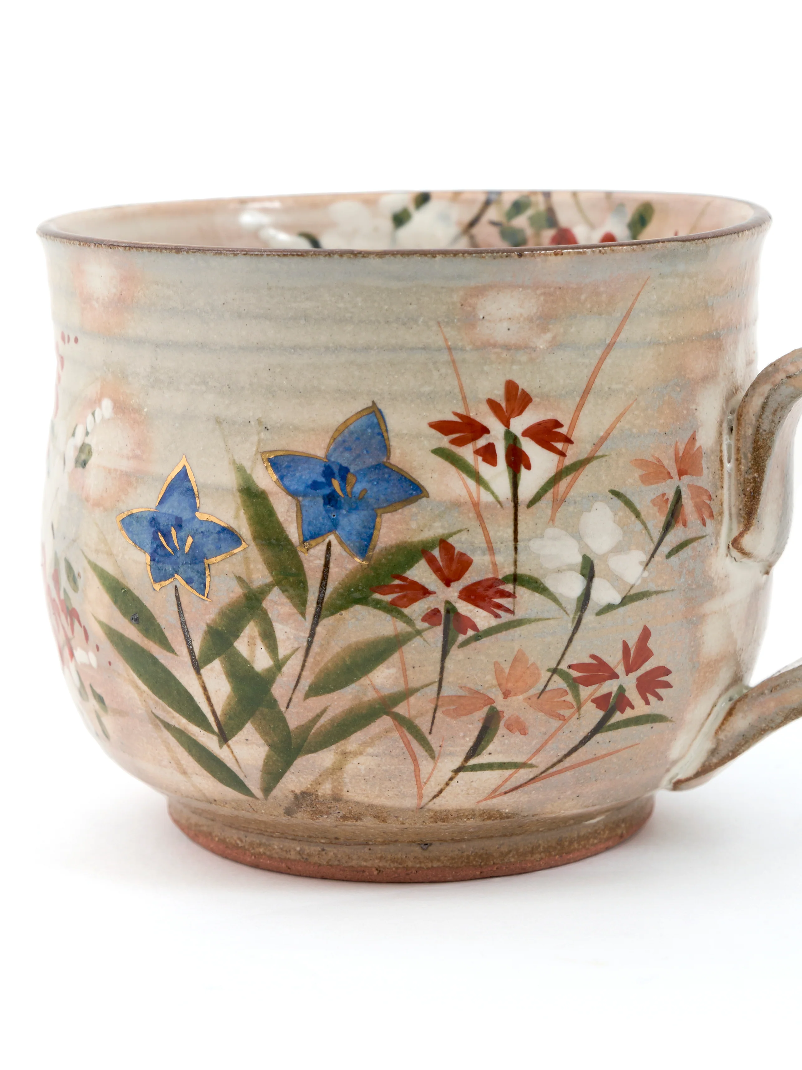 Kikyo Kyoto Ware Coffee Mug by Shunzan - Image 7