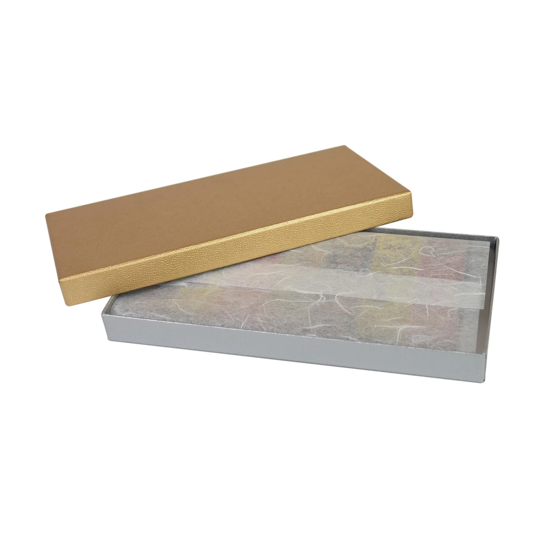 Koge Silk Brocade Leather Wallet - Image 5