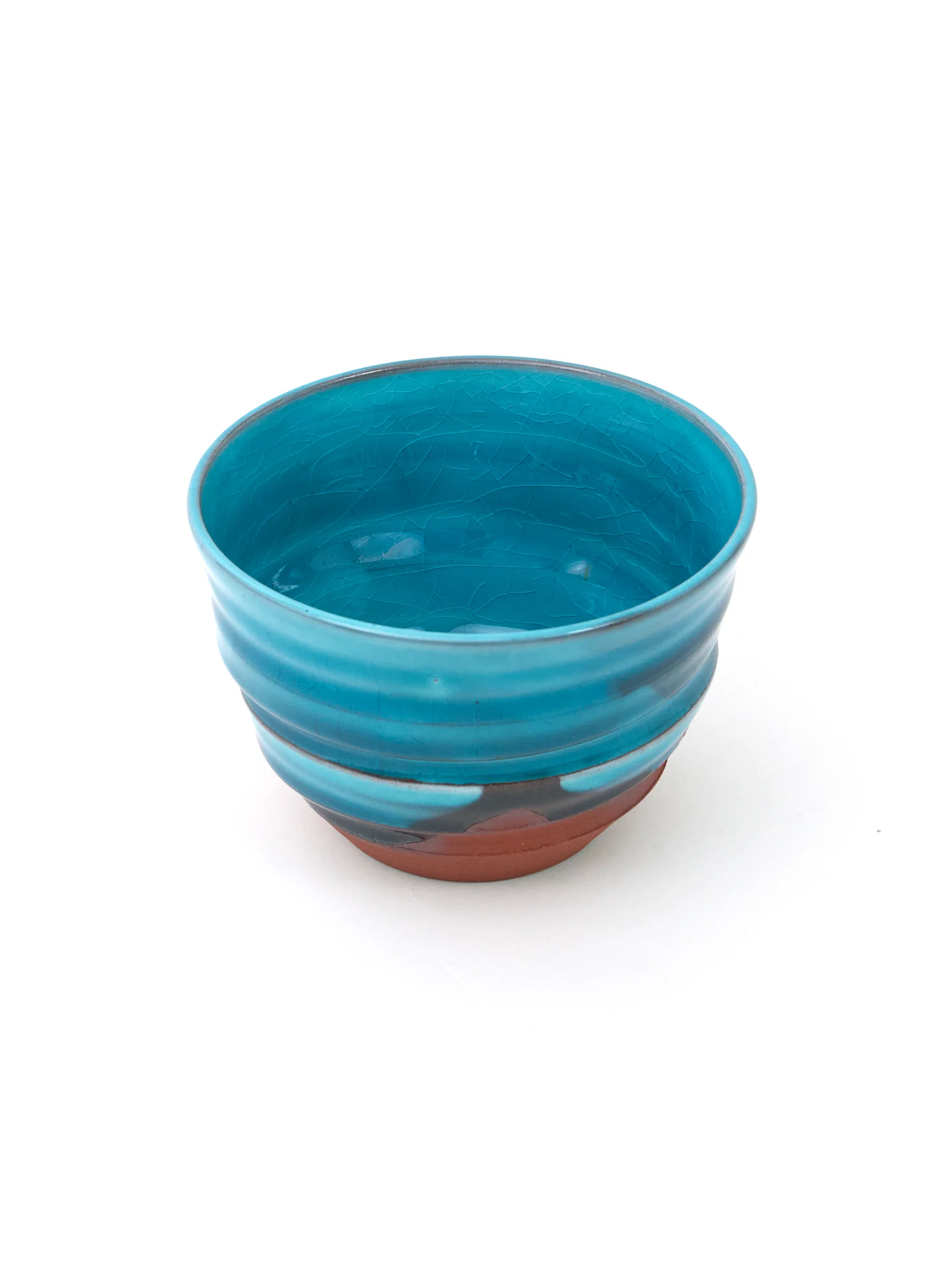 Ku Blue Kyoto Ware Teacup Set by Ninshu (7fl.oz/200ml) - Image 5