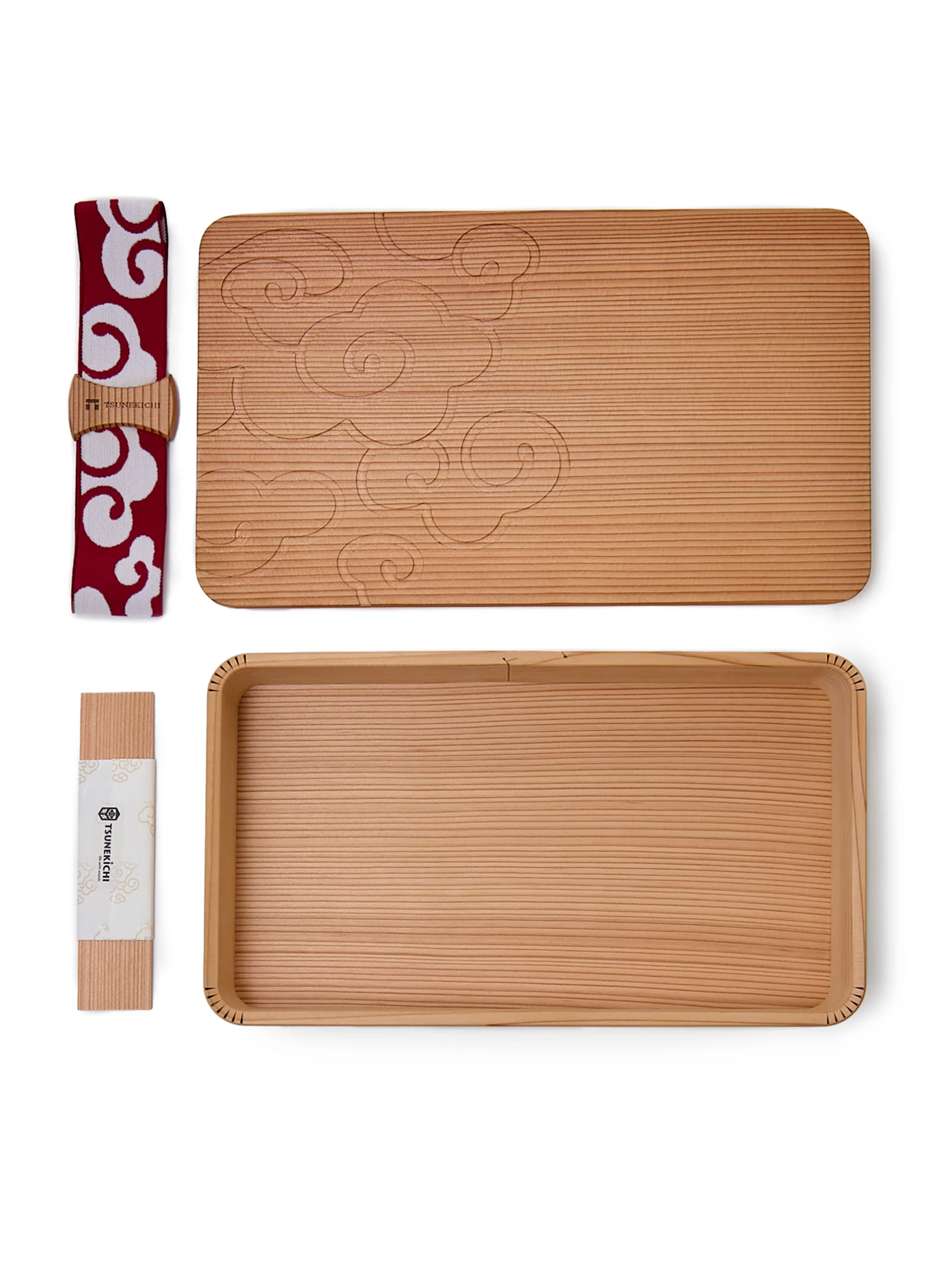 Large Japanese Cedar Bento Box (40fl.oz/1200ml) - Image 12