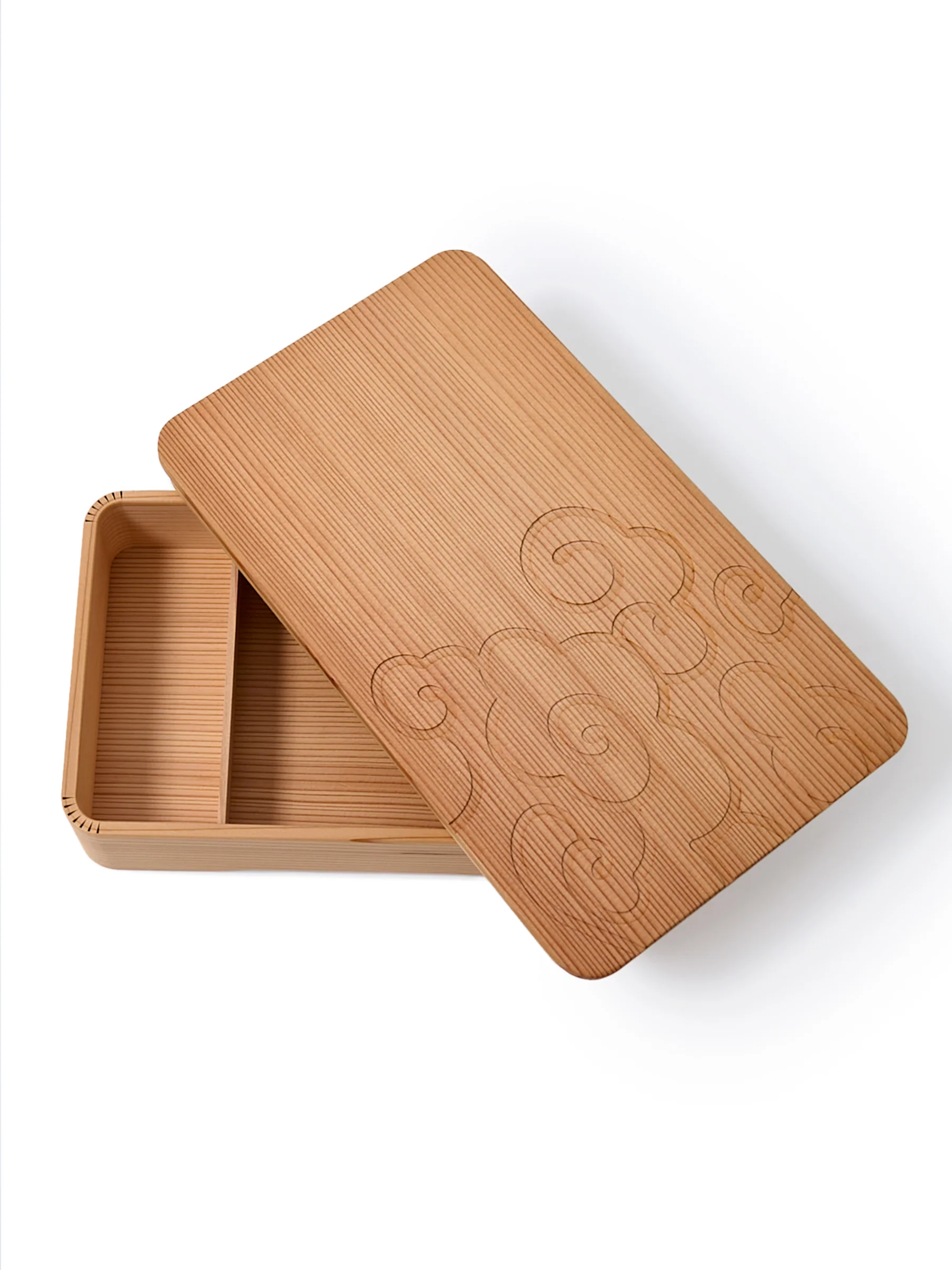 Large Japanese Cedar Bento Box (40fl.oz/1200ml) - Image 14