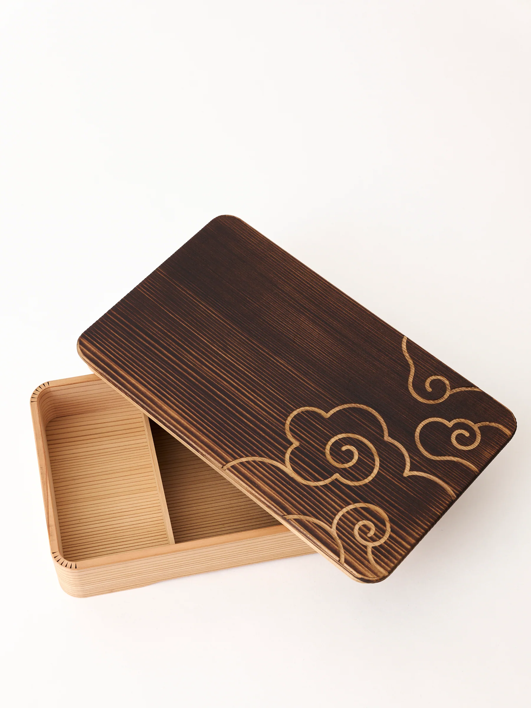 Large Japanese Cedar Bento Box (40fl.oz/1200ml) - Image 4