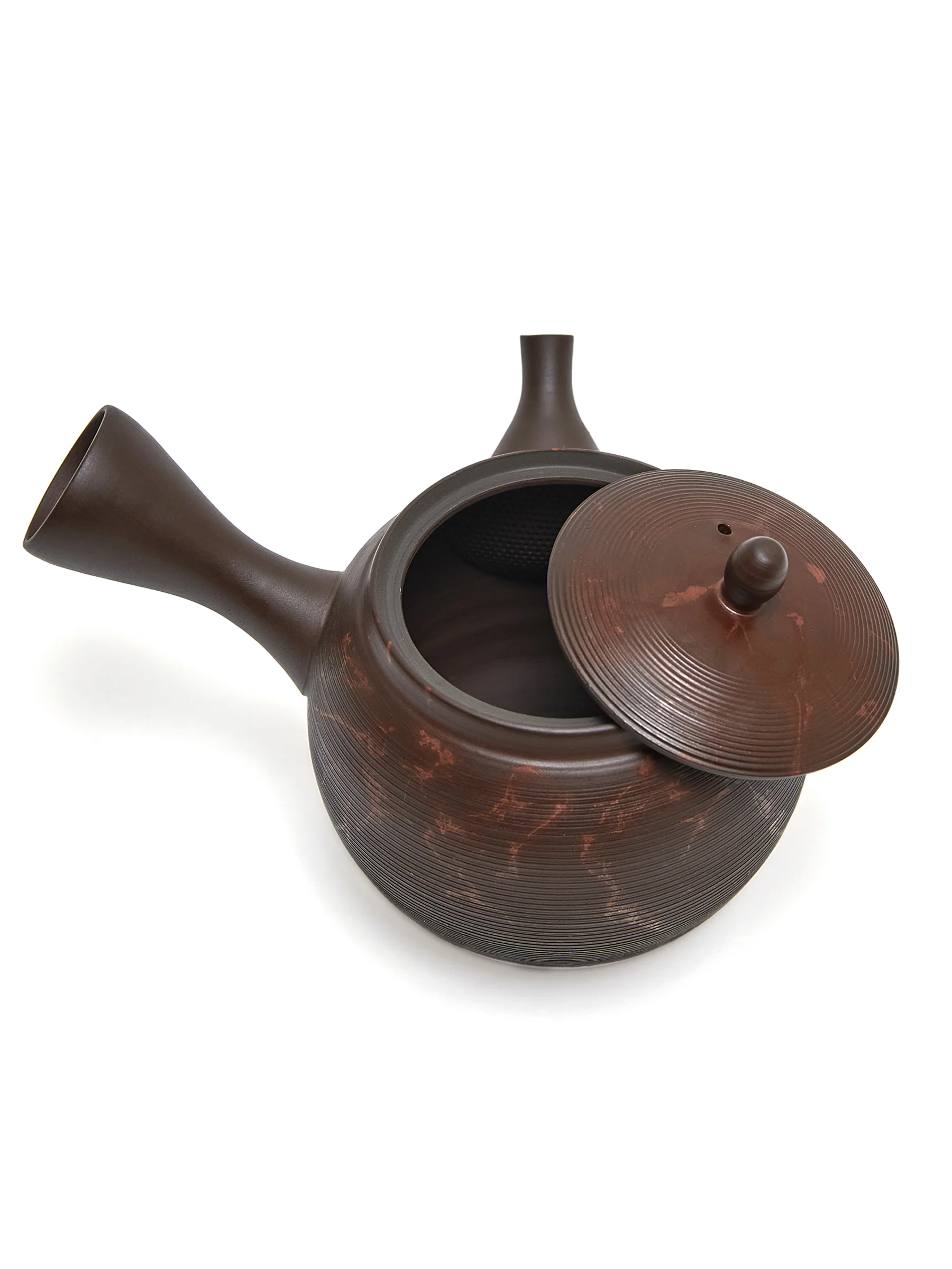 Large Seagrass Tokoname Japanese Teapot by Gyoko (11.5oz/340ml) - Image 7