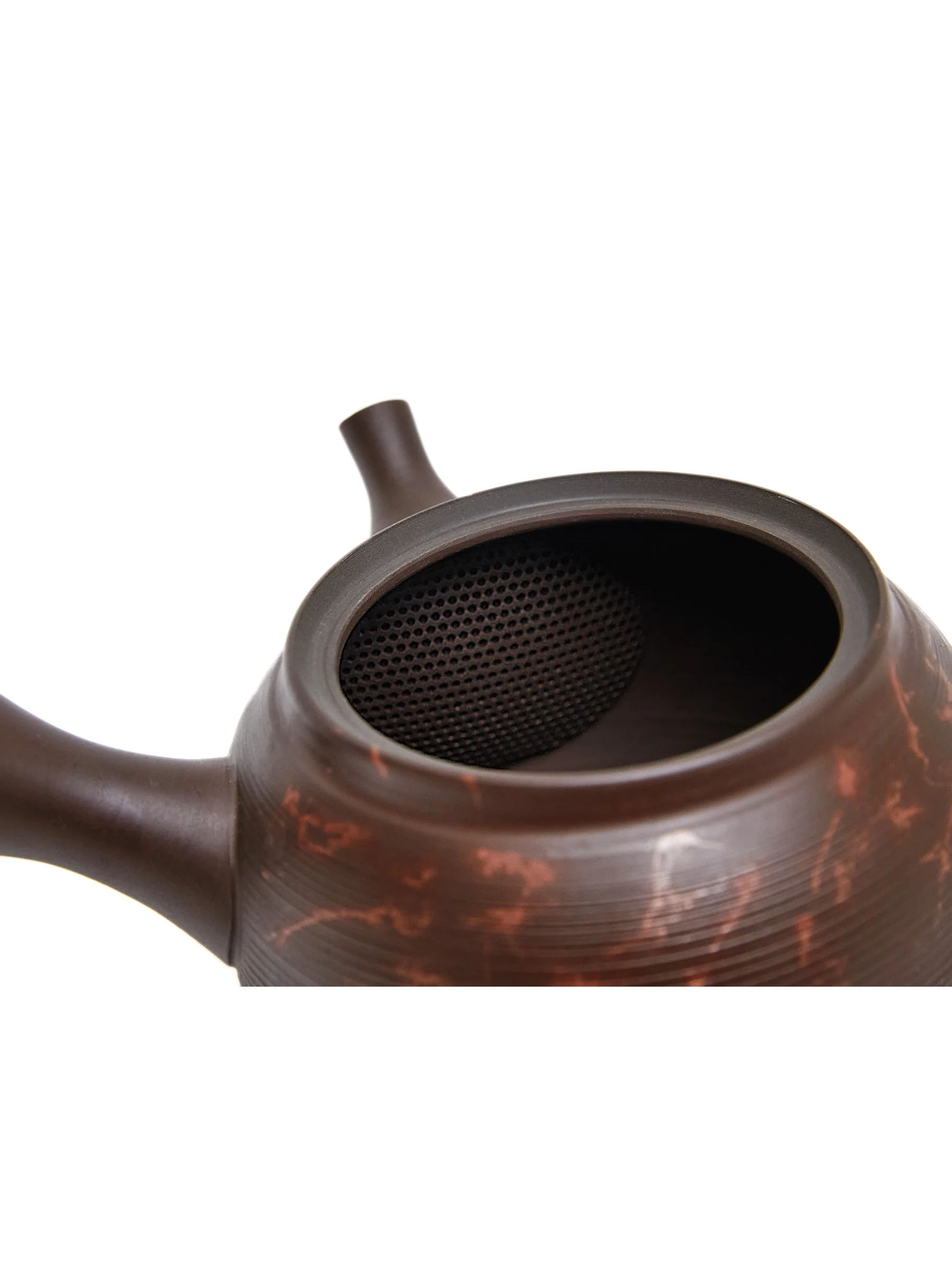 Large Seagrass Tokoname Japanese Teapot by Gyoko (11.5oz/340ml) - Image 8
