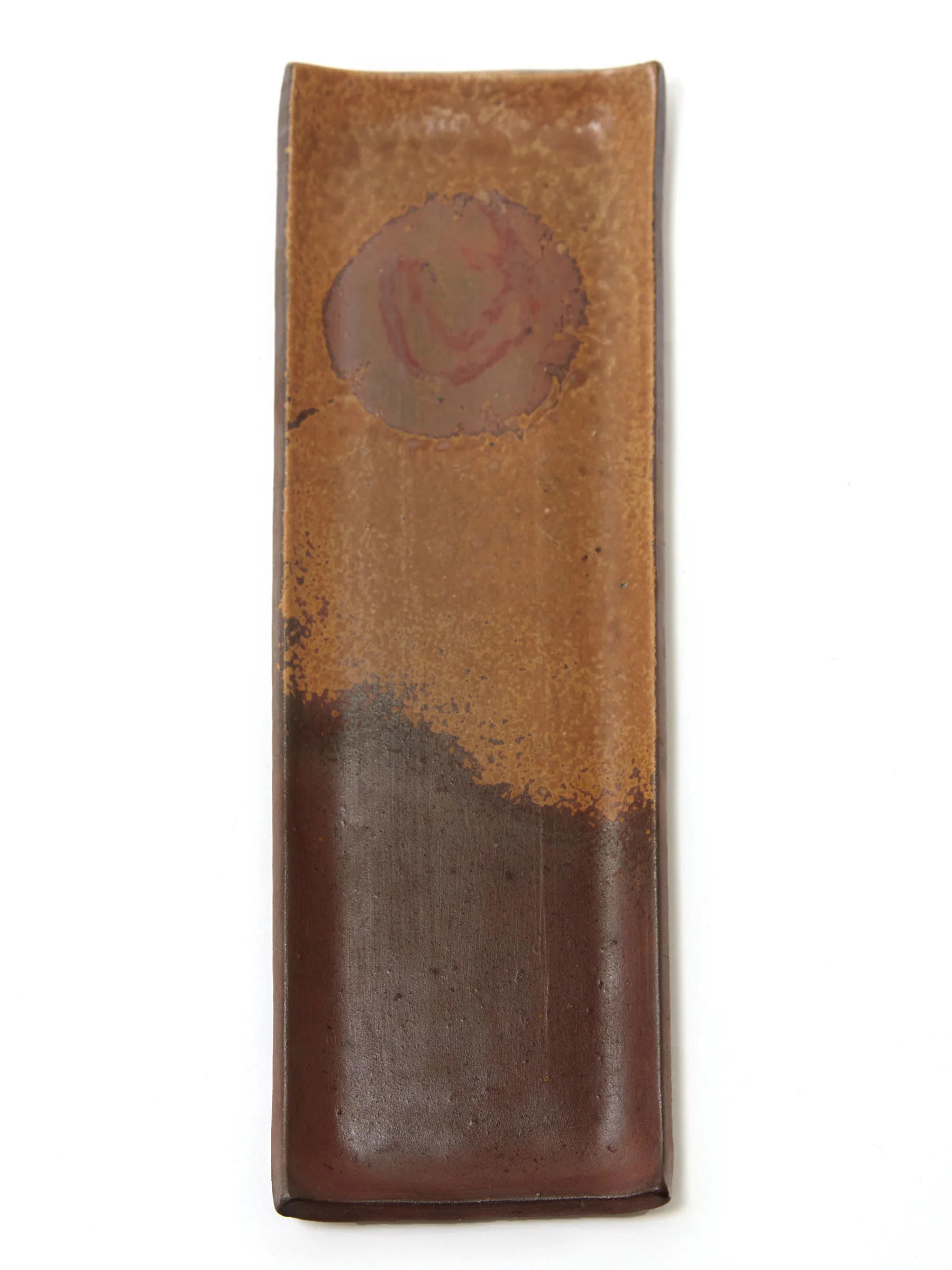 Long Bizen Ware Sushi Platter by Hozan (11"/27cm) - Image 3