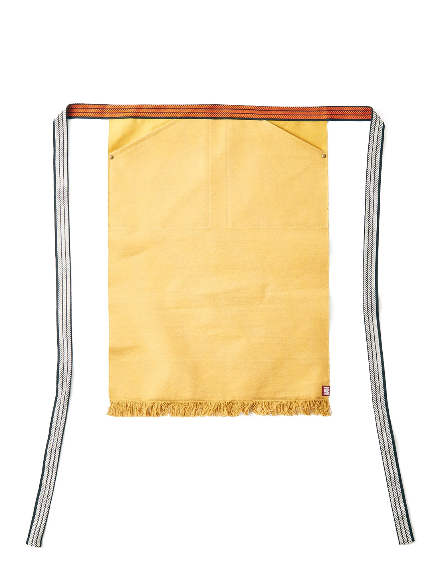Japanese Maekake Apron in Saffron