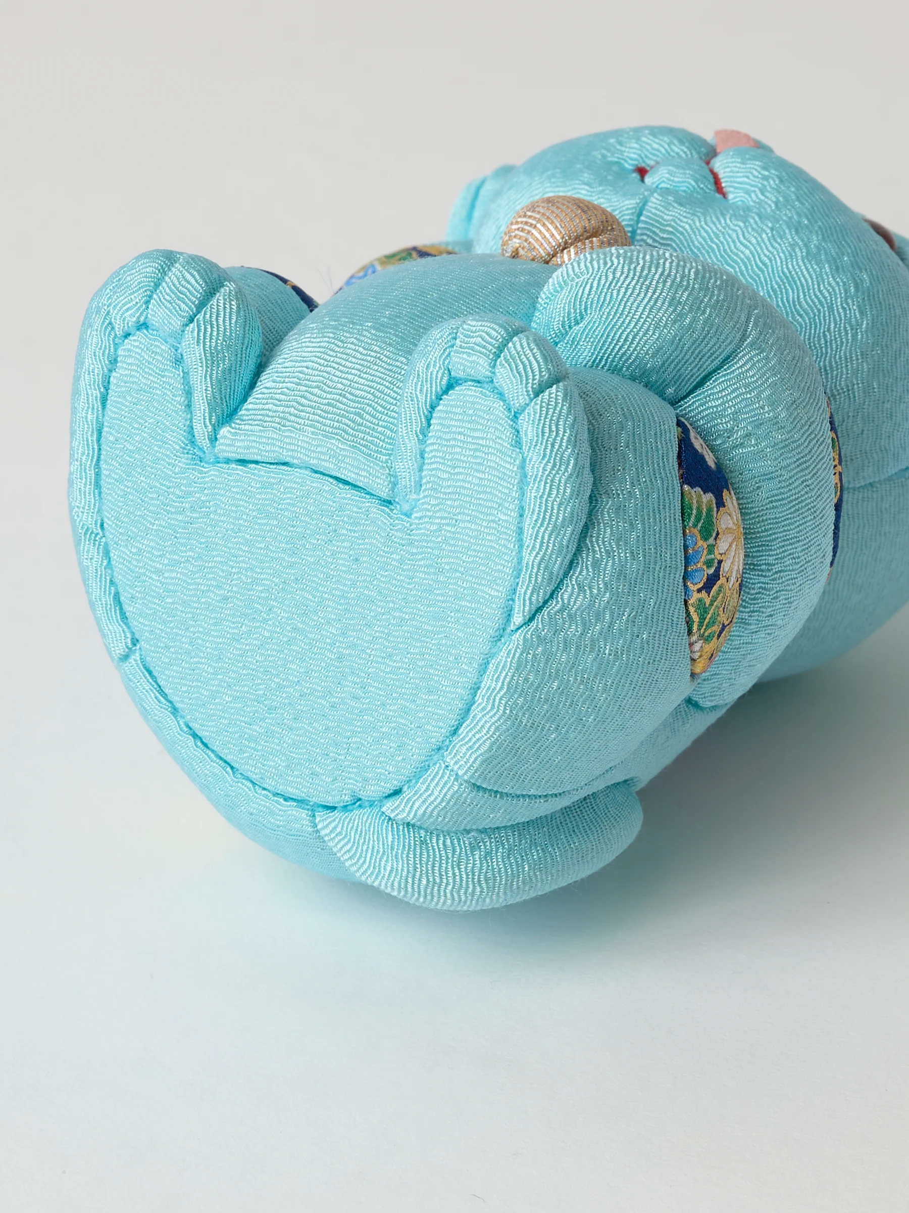Maneki Neko Lucky Cat in Blue - Image 7