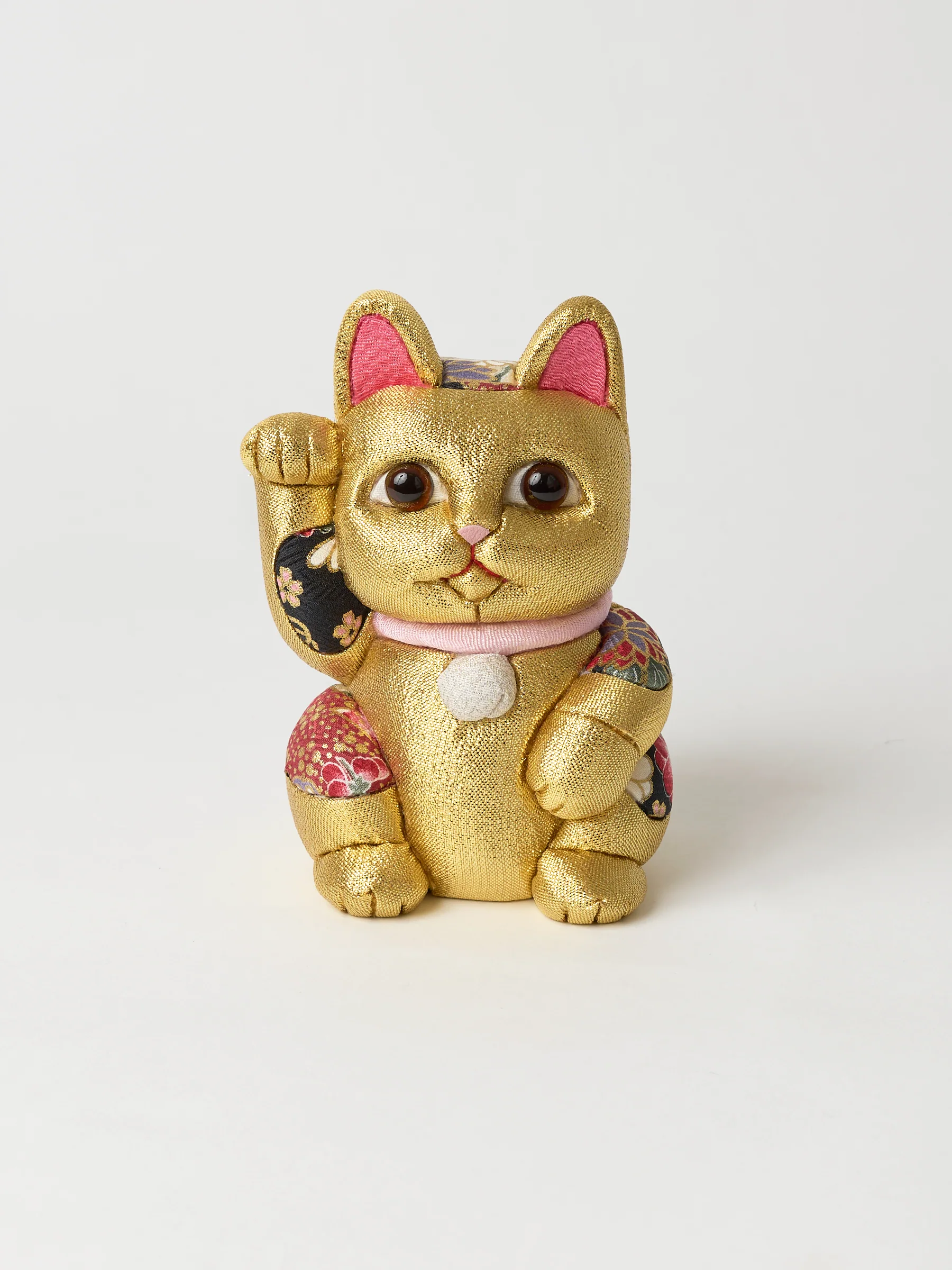 Maneki Neko Lucky Cat in Gold - Image 4
