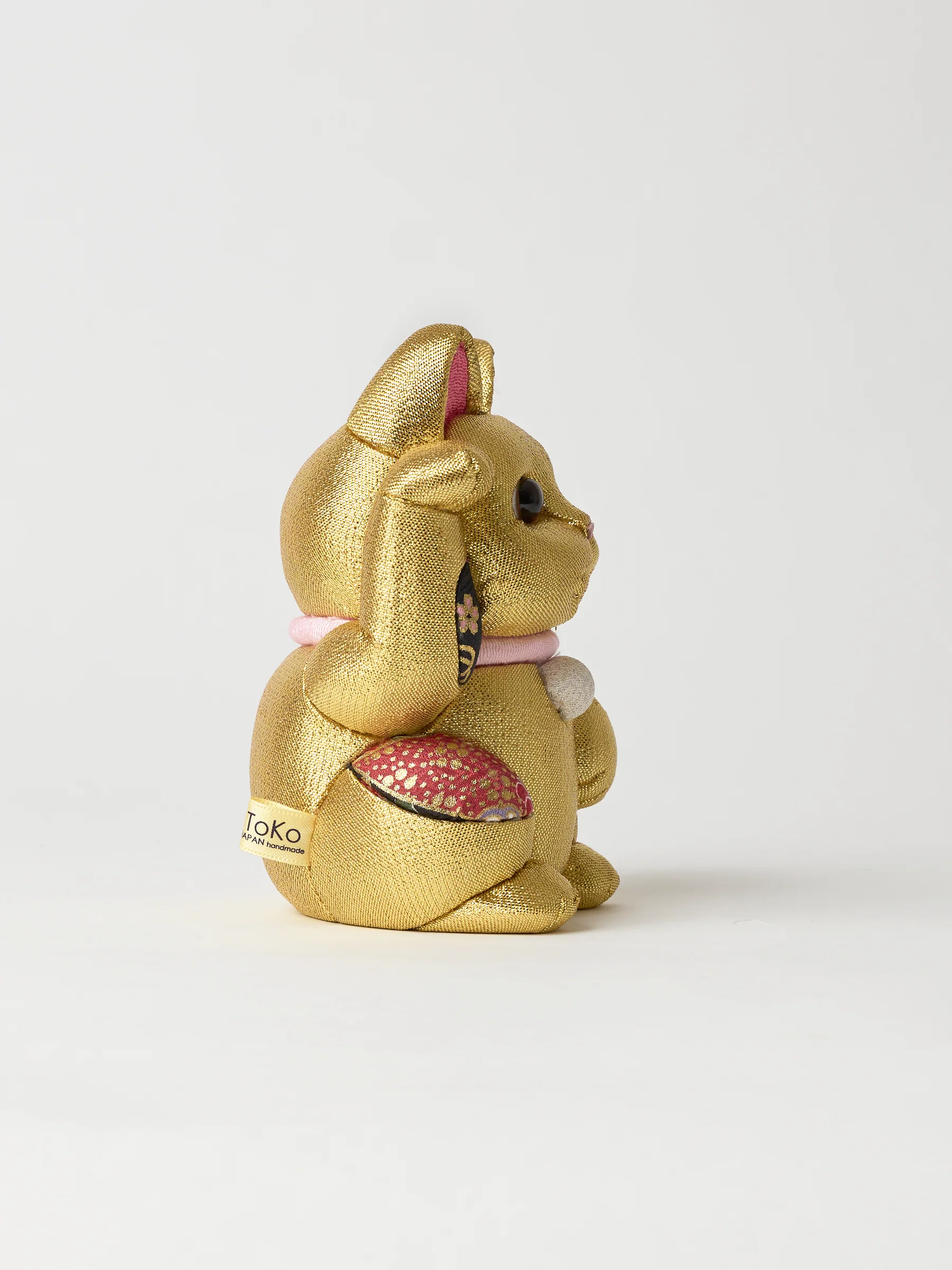 Maneki Neko Lucky Cat in Gold - Image 5