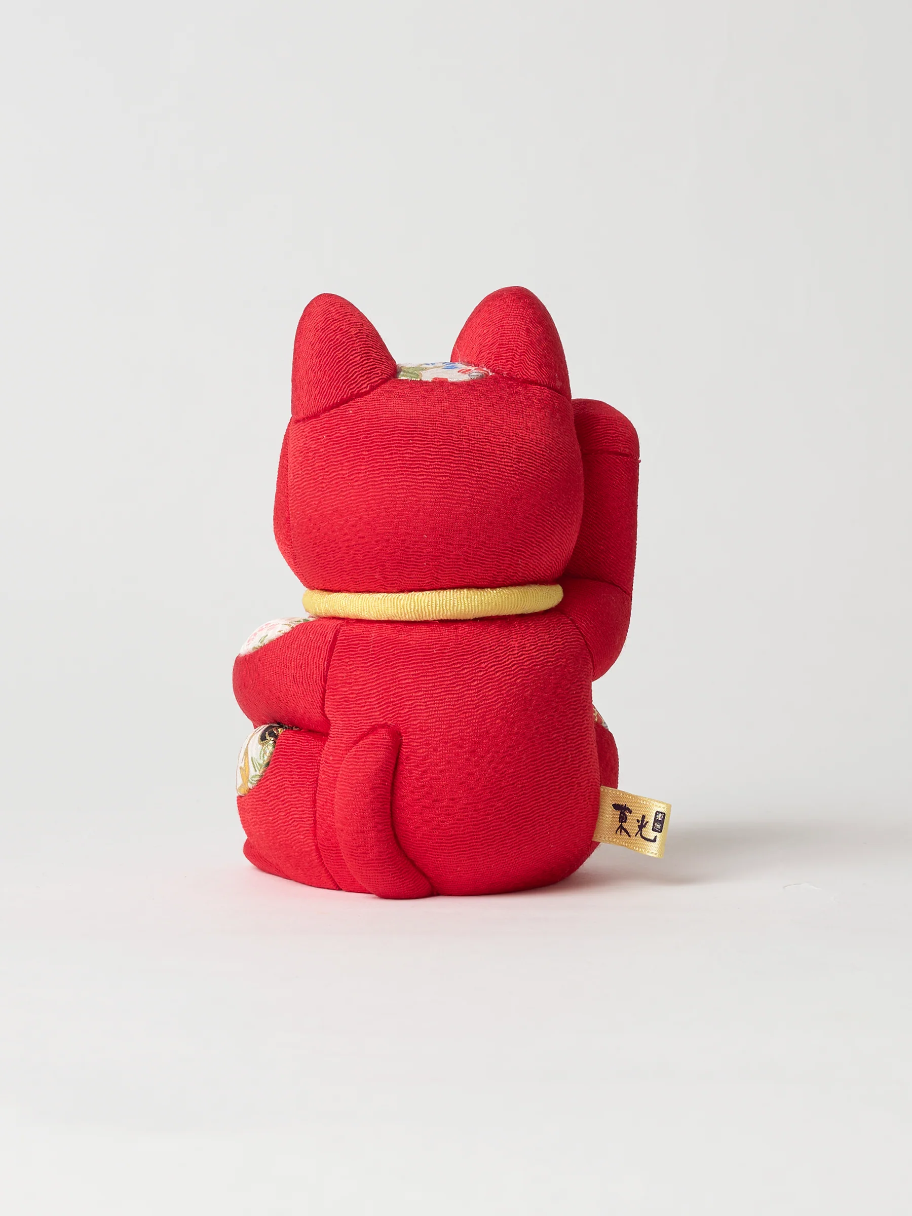 Maneki Neko Lucky Cat in Red - Image 5