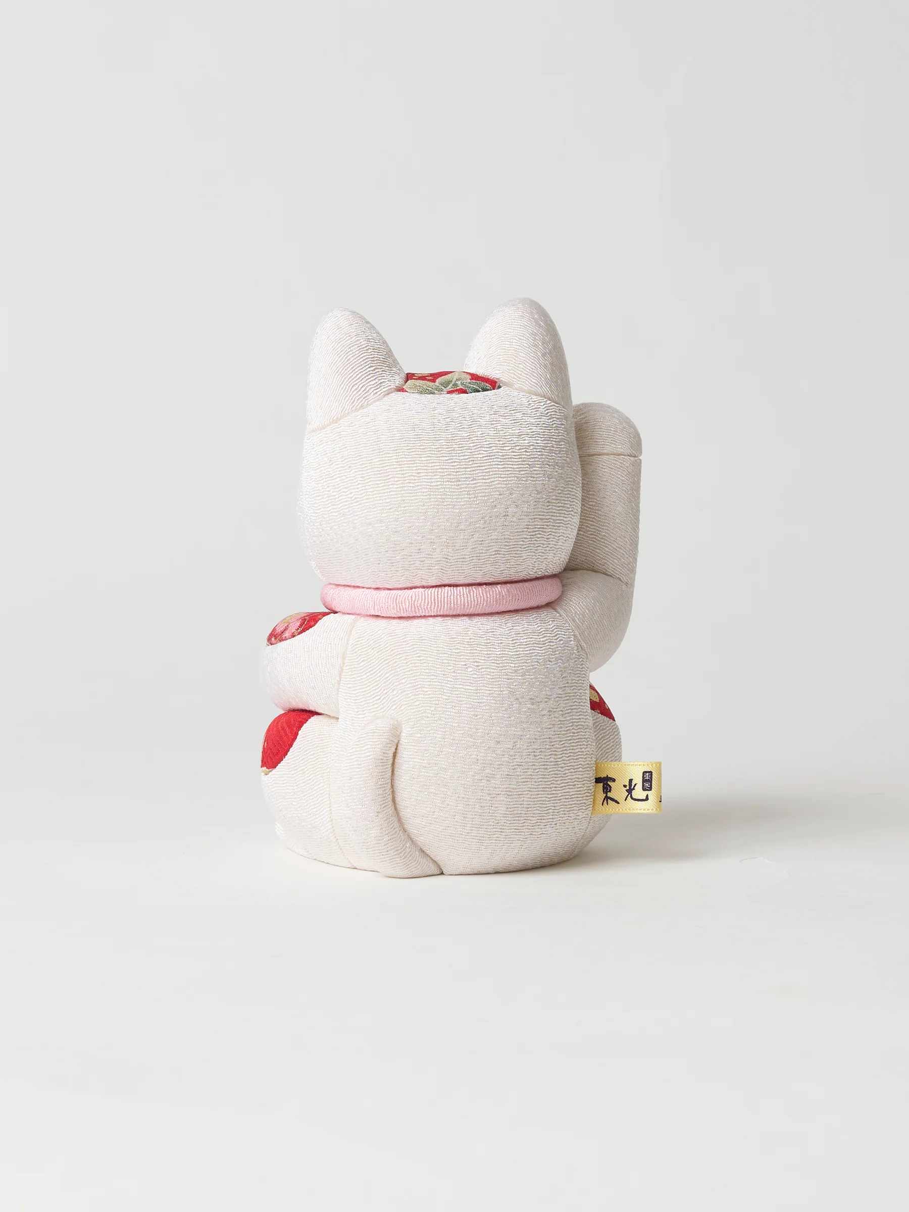 Maneki Neko Lucky Cat in White - Image 6
