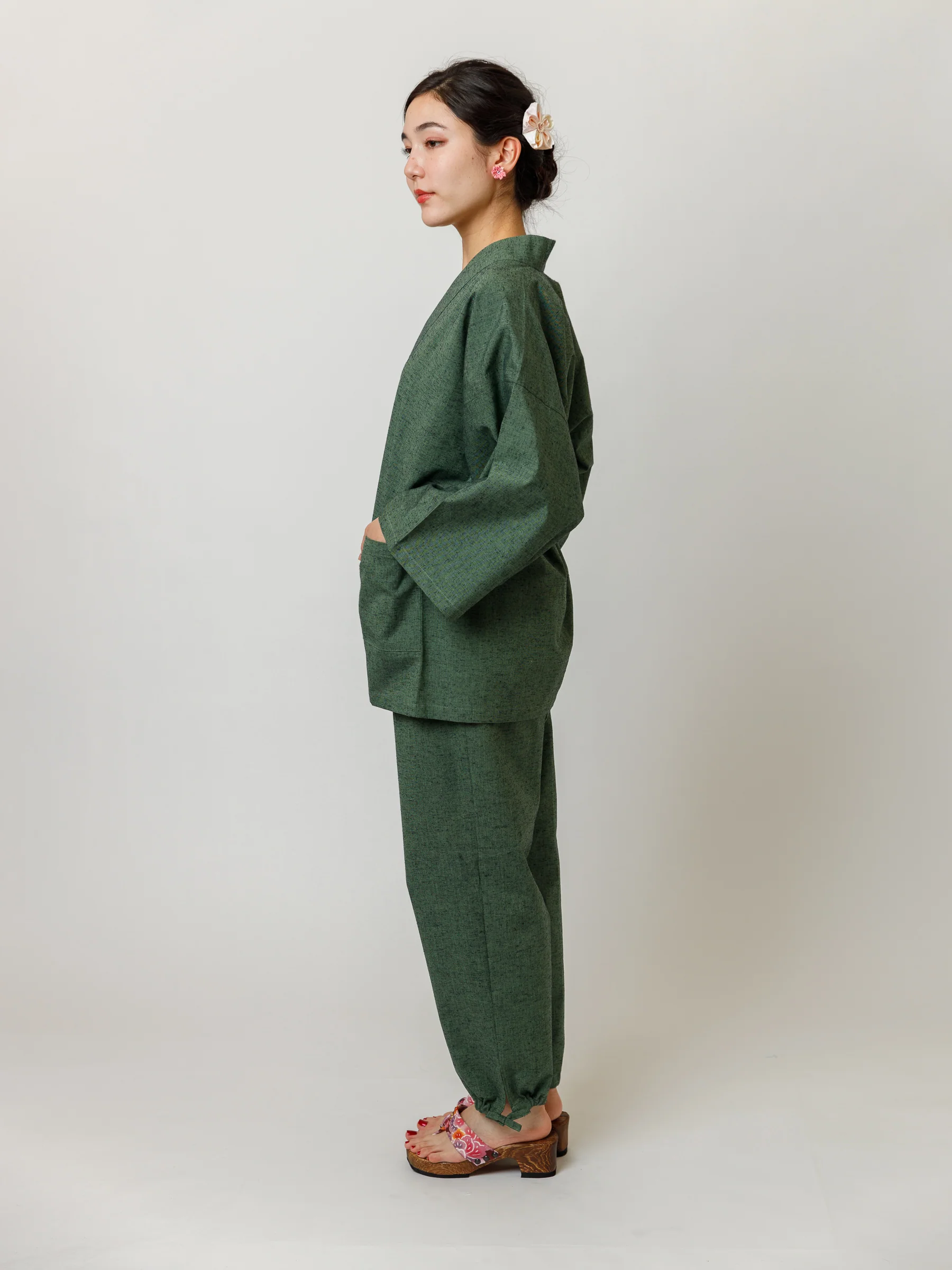 Matcha Green Samue Jacket & Lounge Pants - Image 3