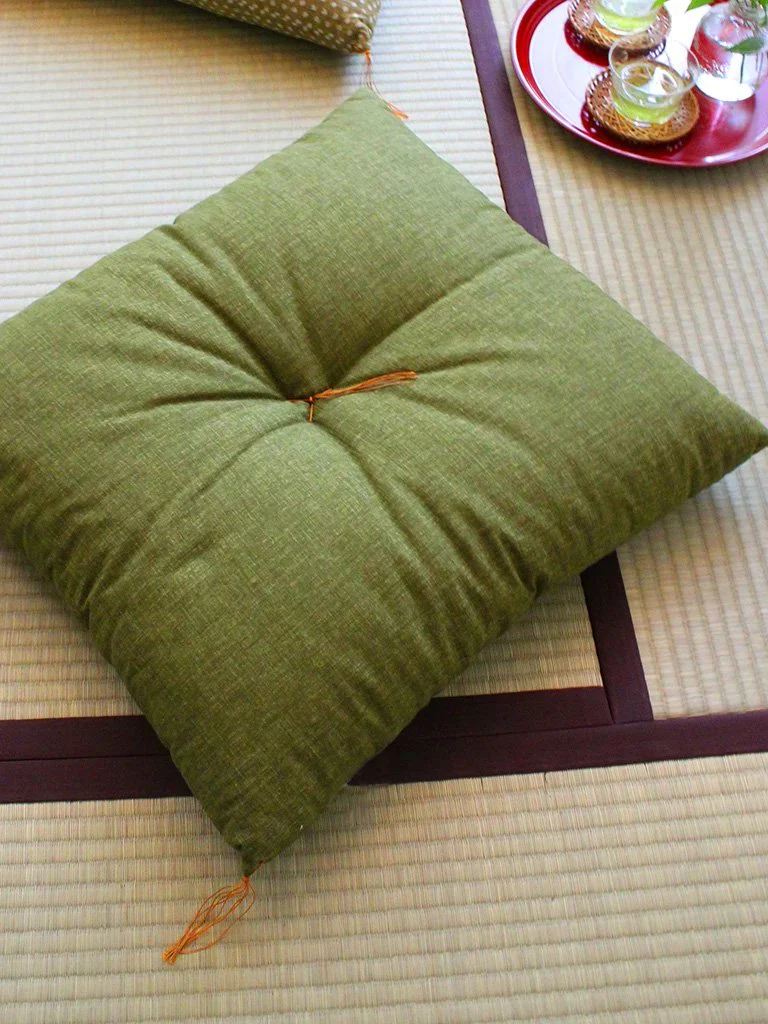 Matcha Green Zabuton Cushion - Image 8