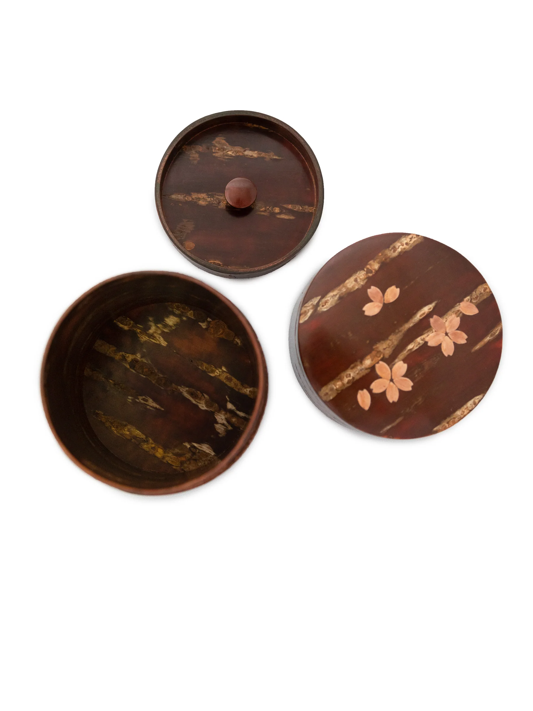 Medium Sakura Cherry Bark Tea Caddy by Denshiro (3.5oz/100g) - Image 5