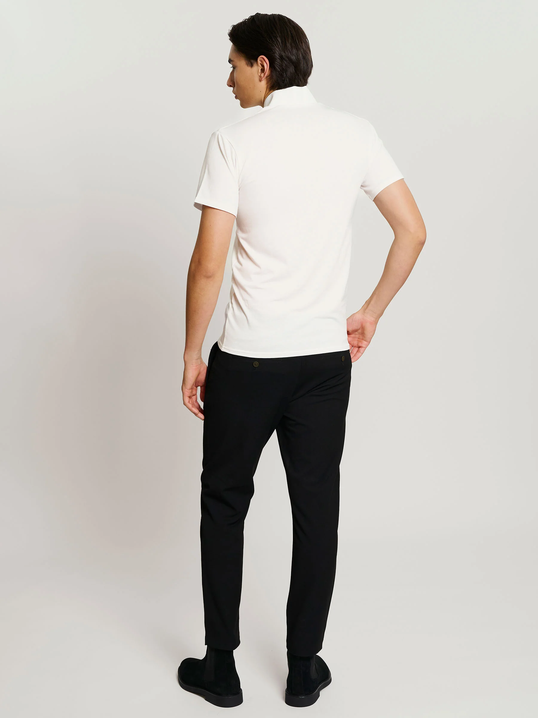 Kimono Collar T-Shirt - Image 6
