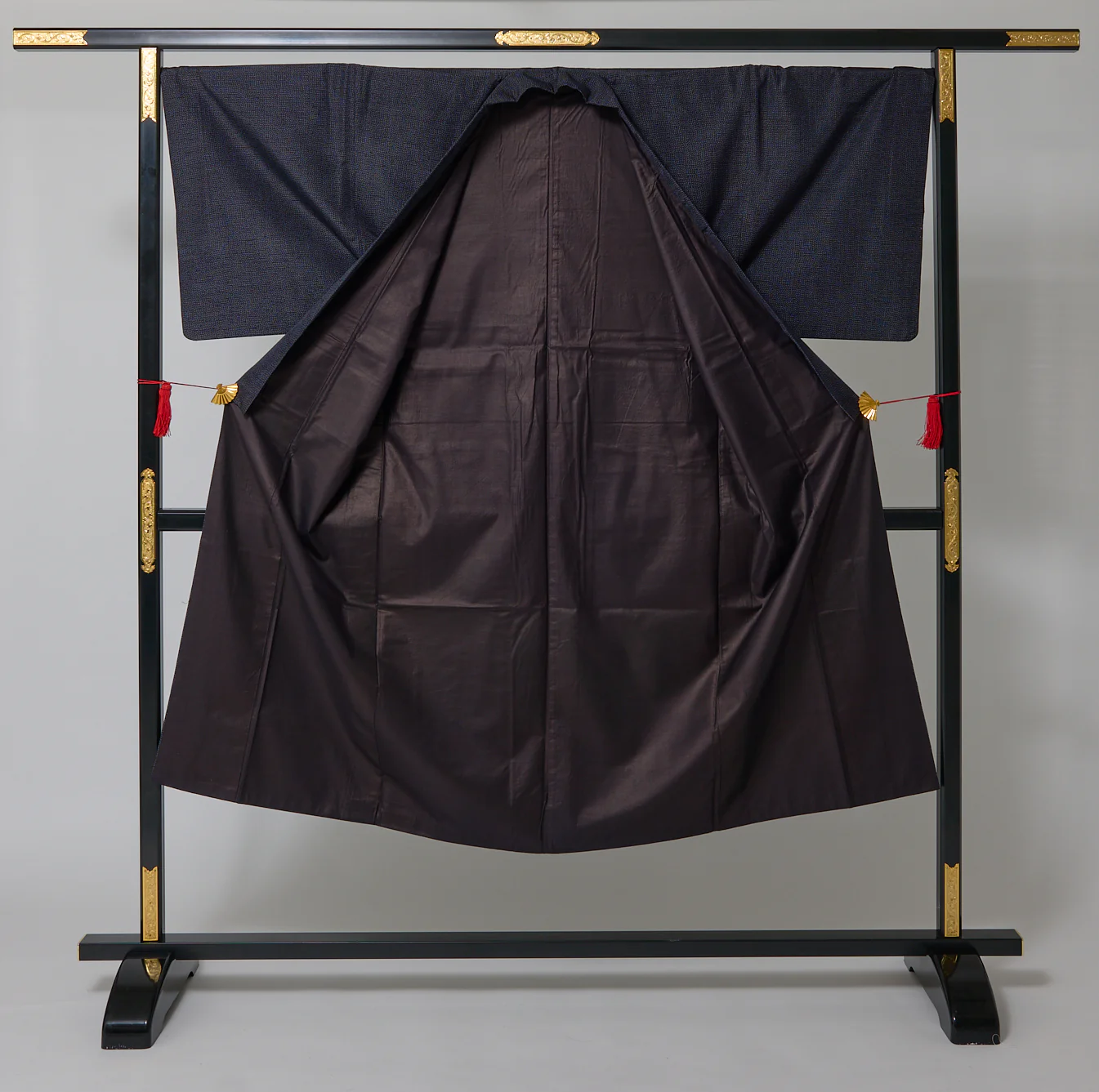 Men's Vintage Soran Silk Japanese Kimono - Image 3
