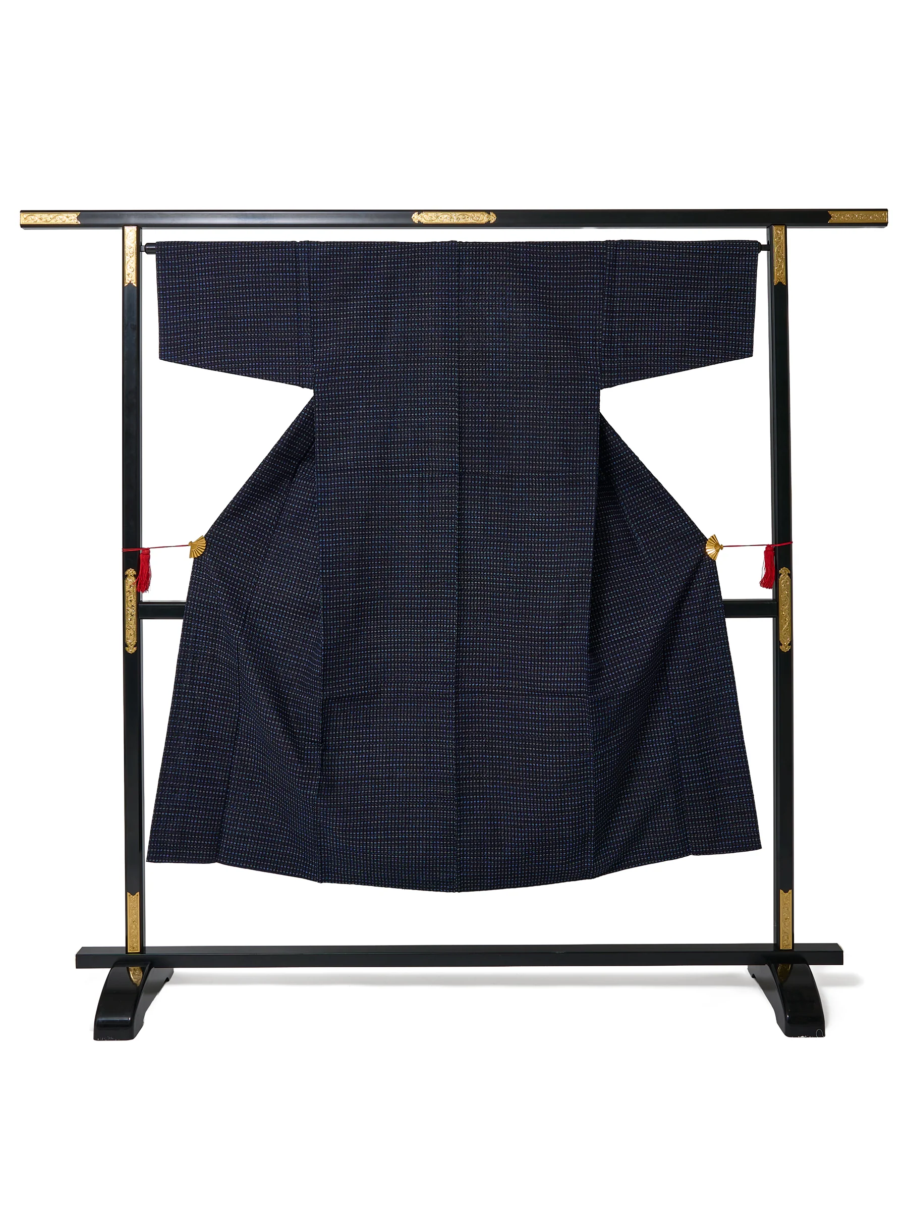 Men's Vintage Konruri Silk Japanese Kimono