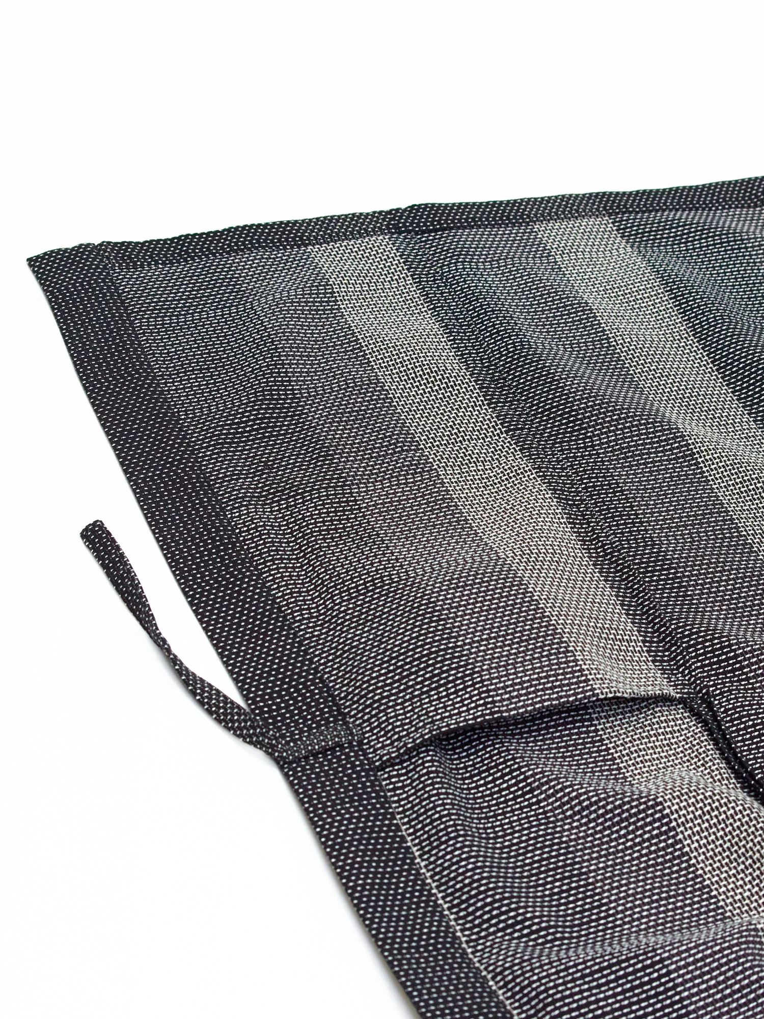 Miyako Black Haori Long Kimono Jacket - Image 12