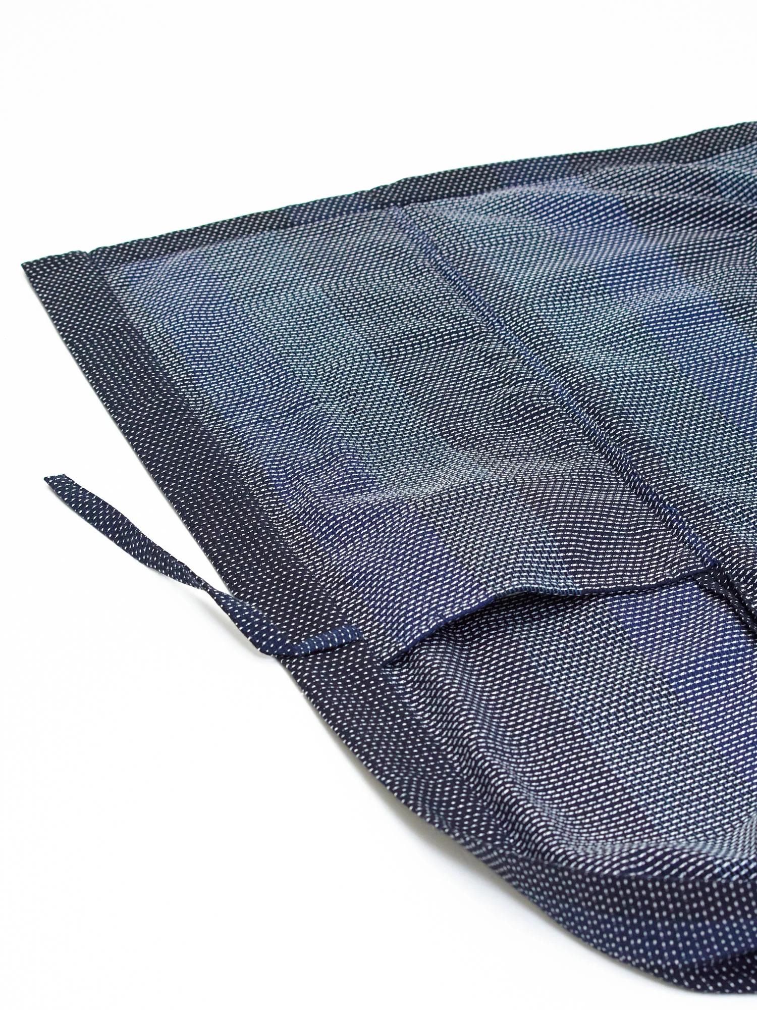Miyako Indigo Haori Long Kimono Jacket - Image 12