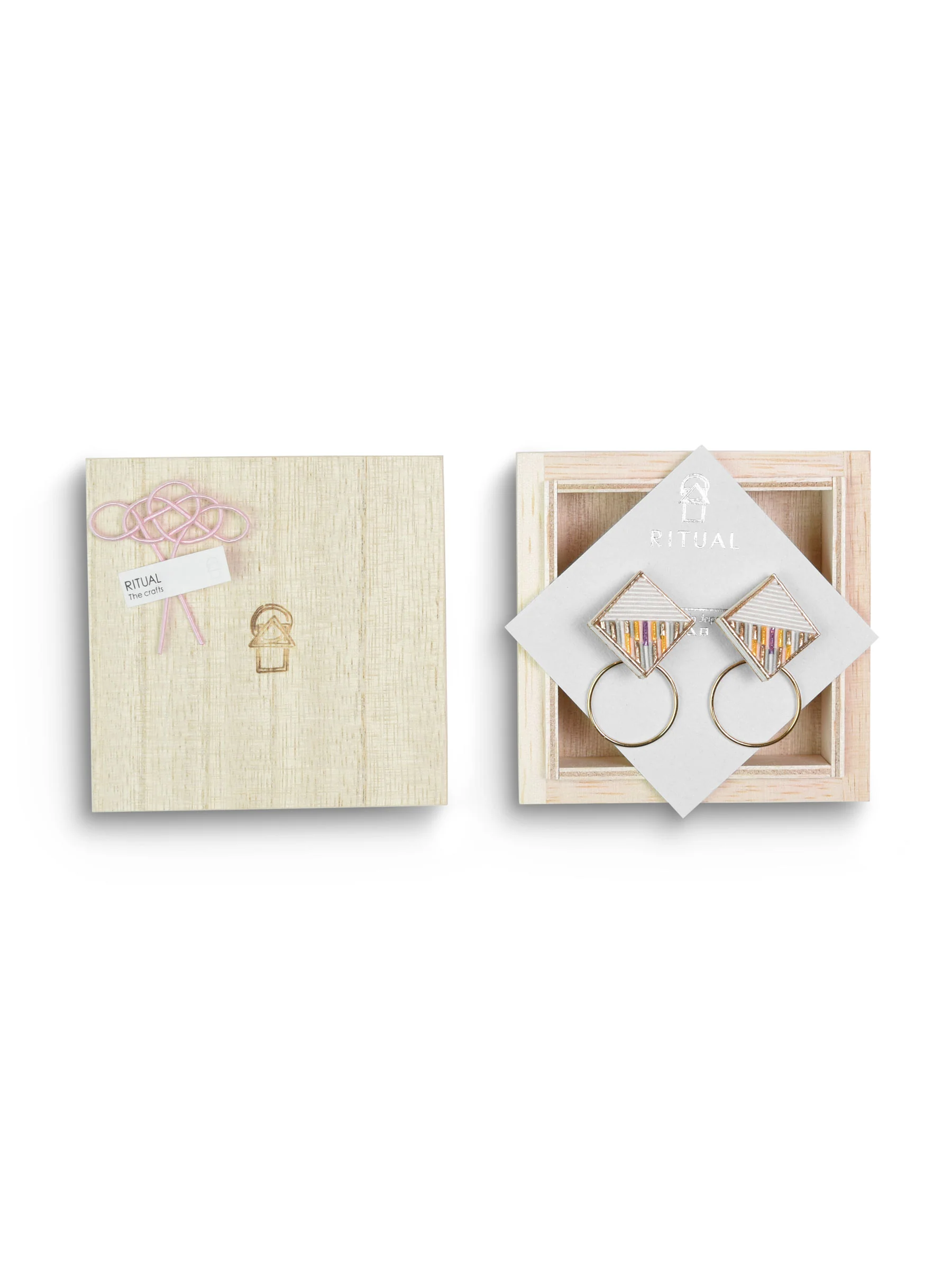 Mizuhiki Gold Earrings - Image 5