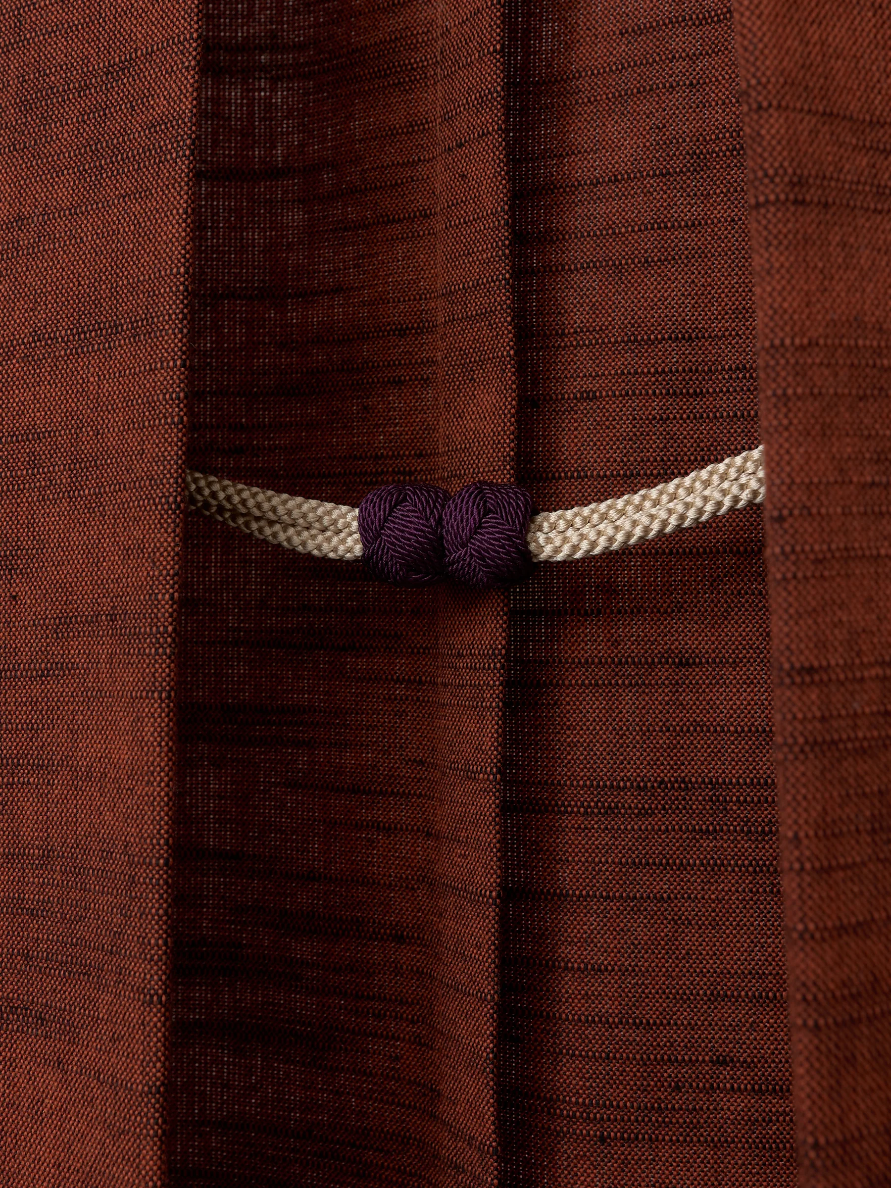 Momiji Red Traditional Haori Jacket - Image 8