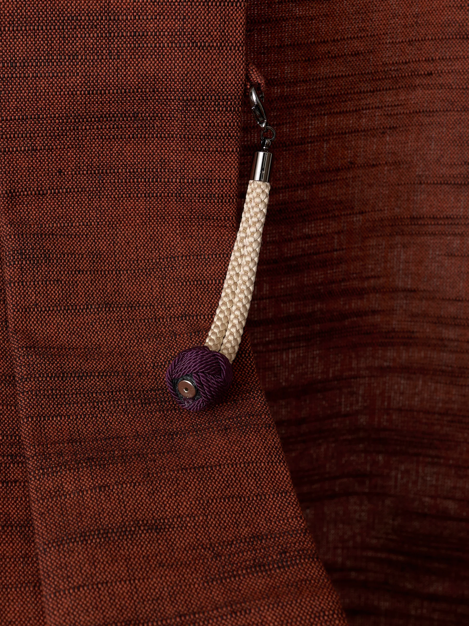 Momiji Red Traditional Haori Jacket - Image 9