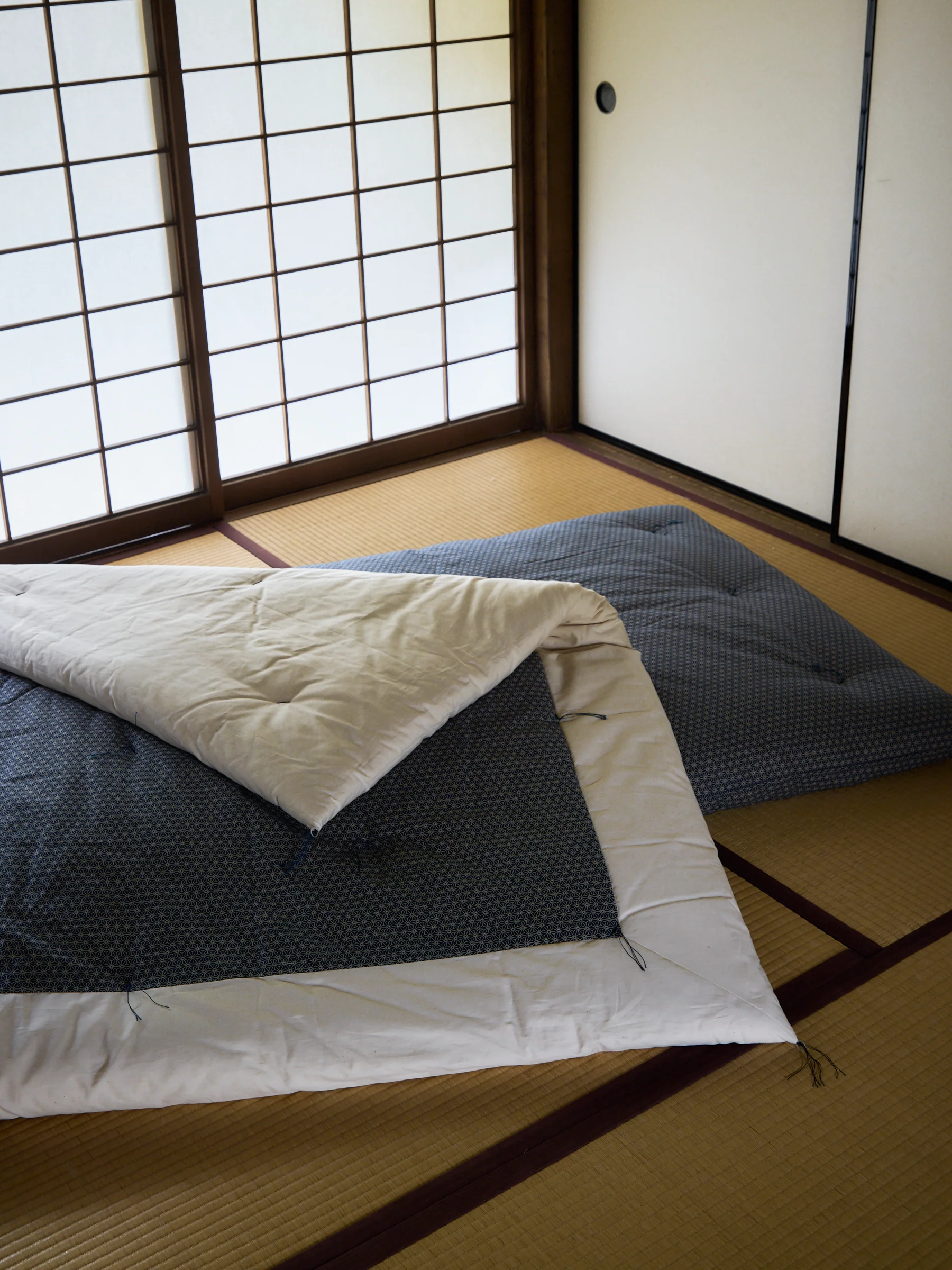 Natural Cotton Japanese Futon Duvet - Image 16
