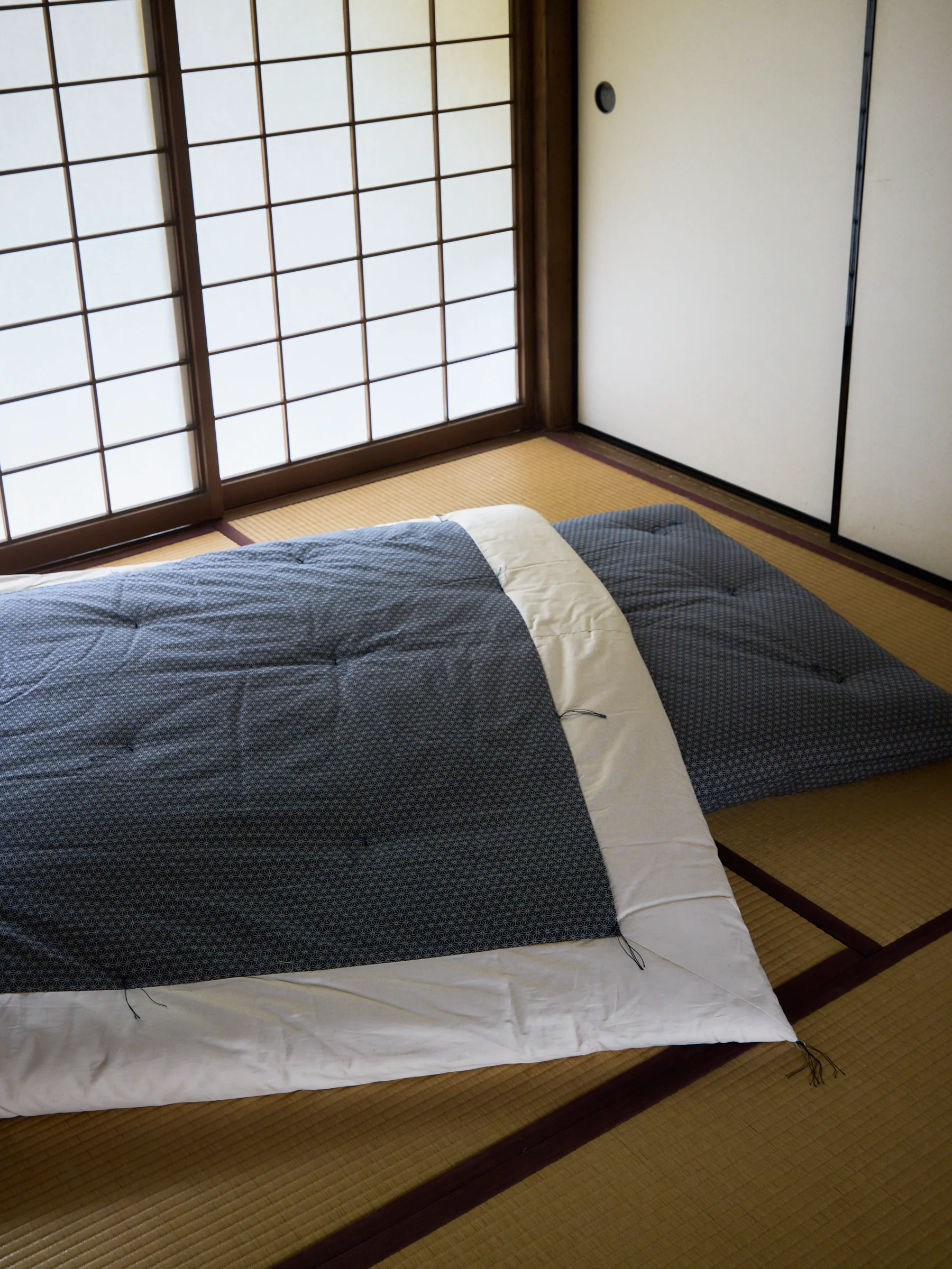 Natural Cotton Japanese Futon Duvet - Image 4