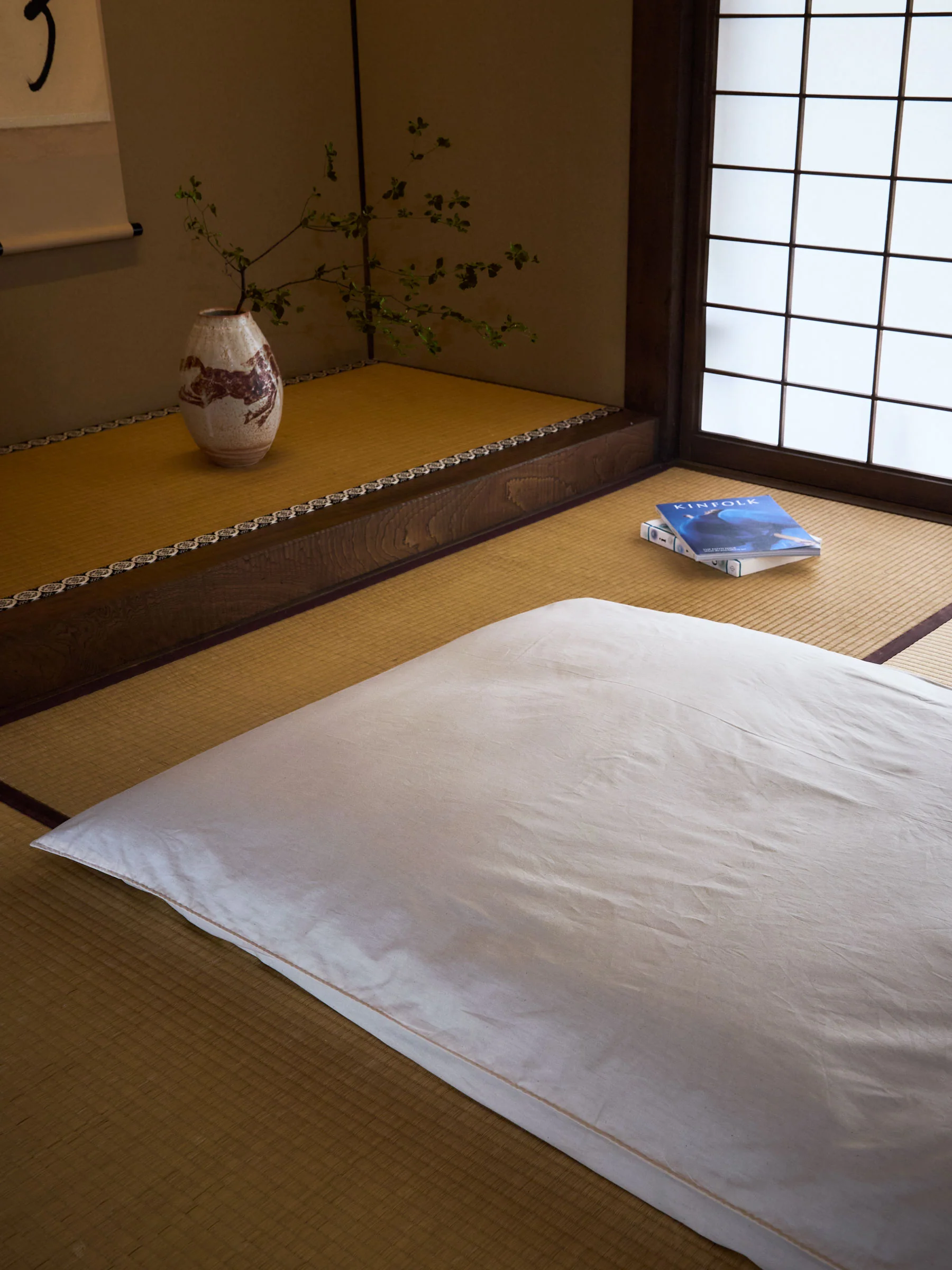 Natural Cotton Japanese Futon Mattress - Image 24