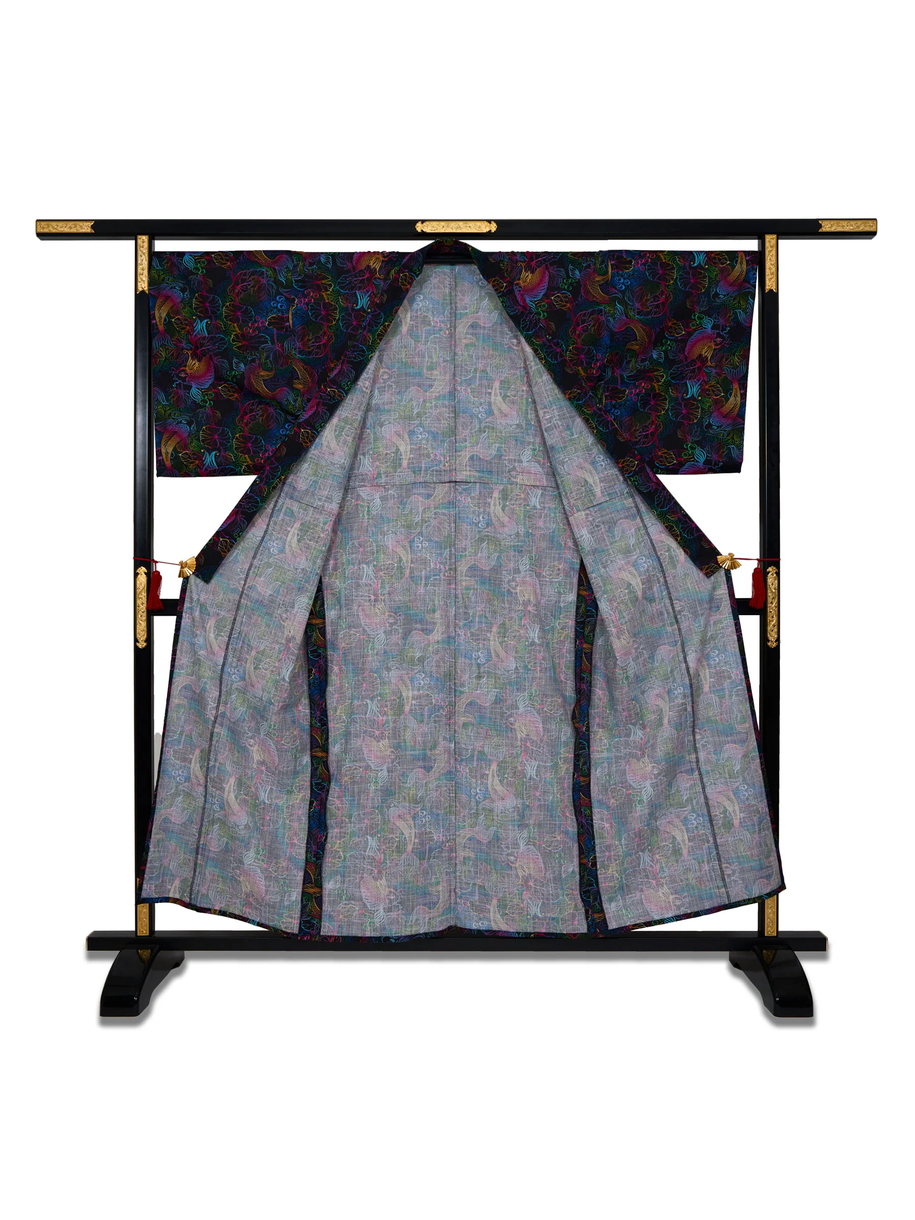 Neon Koi Men’s Yukata - Image 9