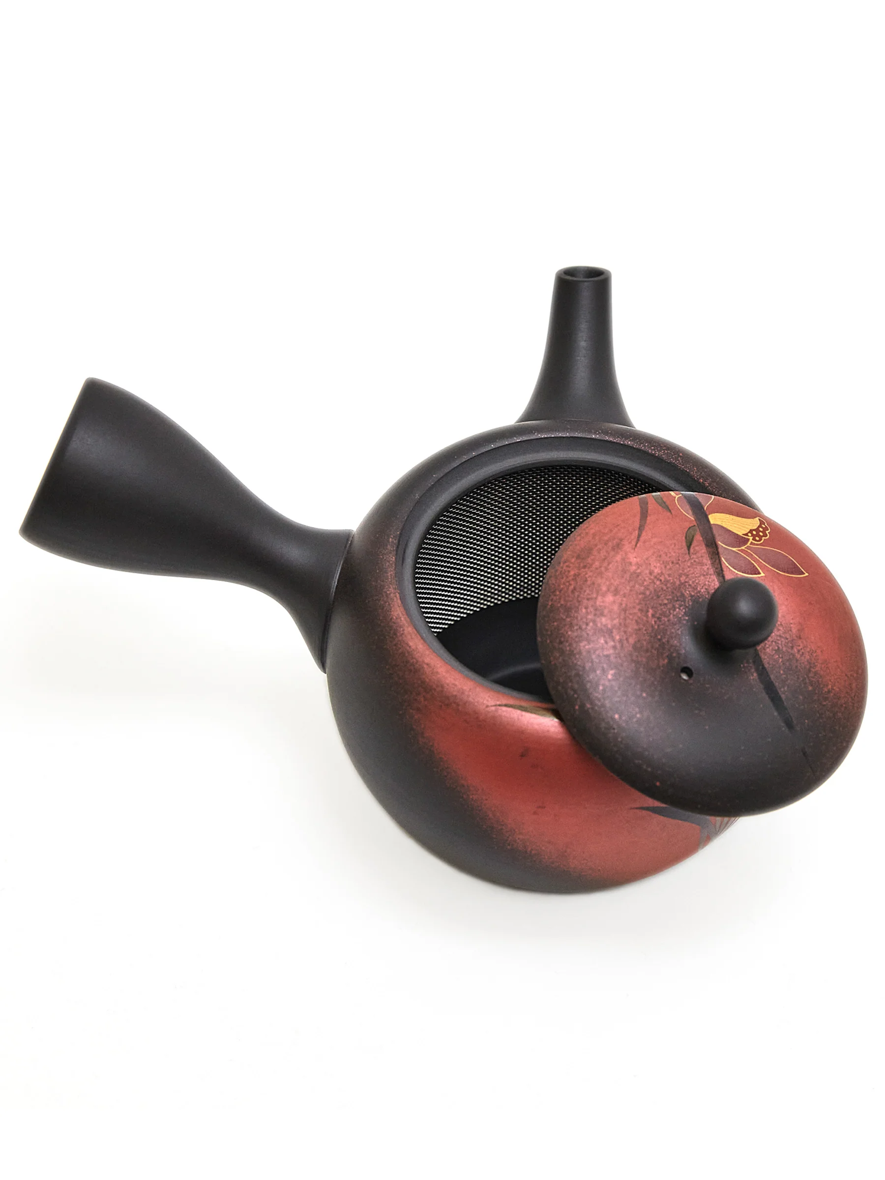 Orchid Tokoname Japanese Teapot by Shoho (9.8oz/280ml) - Image 7