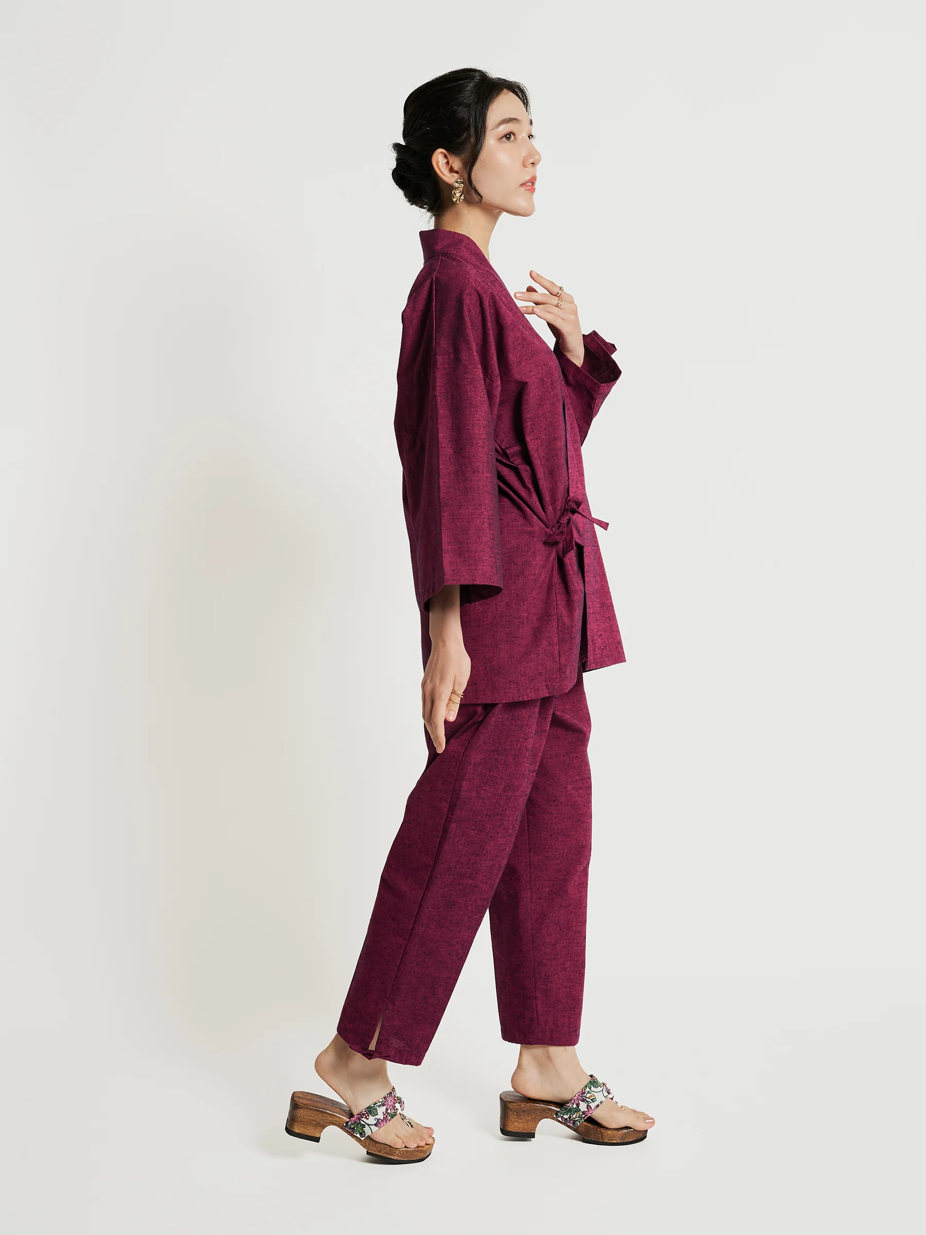 Plum Samue Jacket & Lounge Pants - Image 3