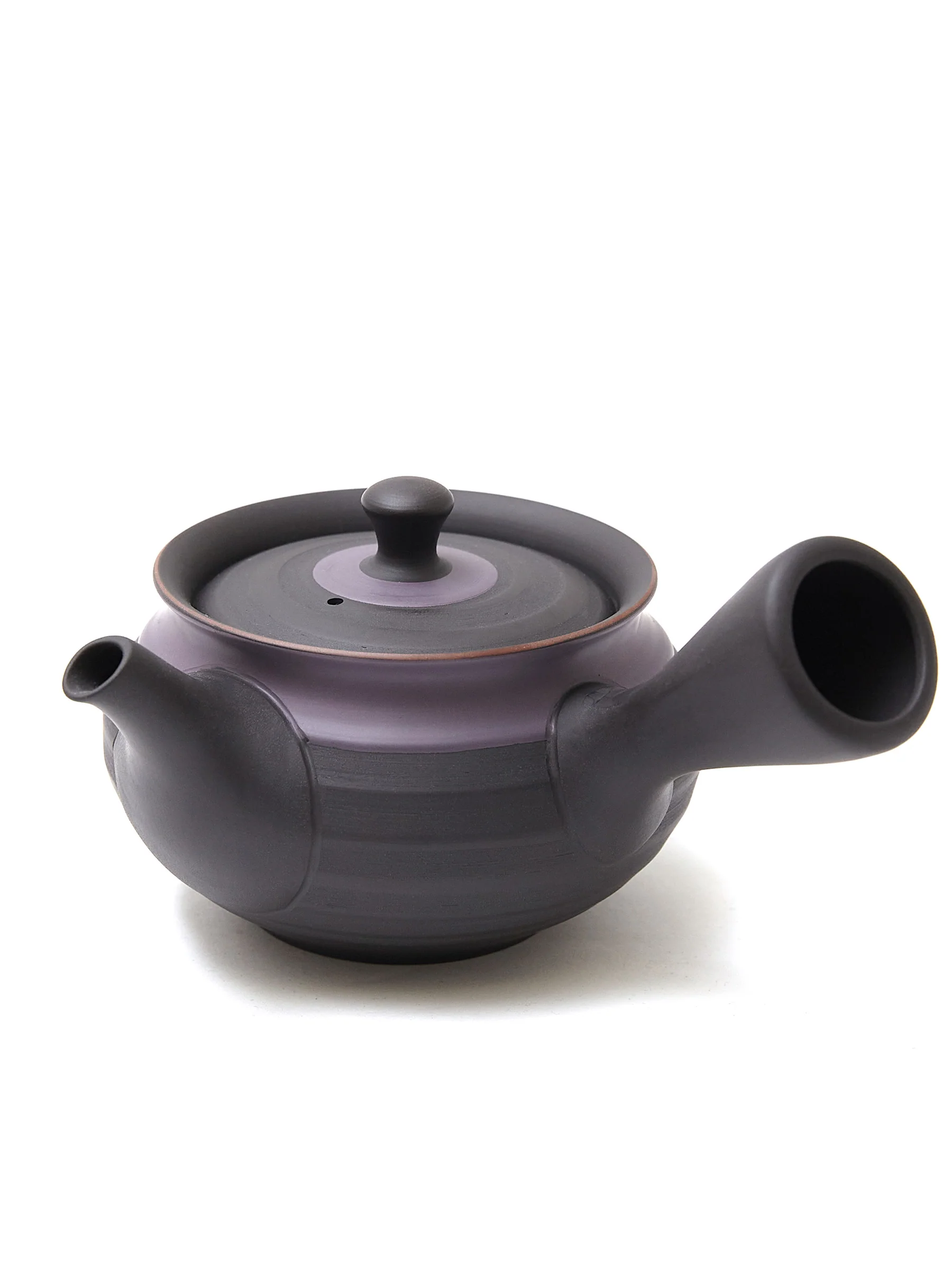 Purple Tokoname Japanese Teapot Set by Ukou (10.8oz/320ml) - Image 3