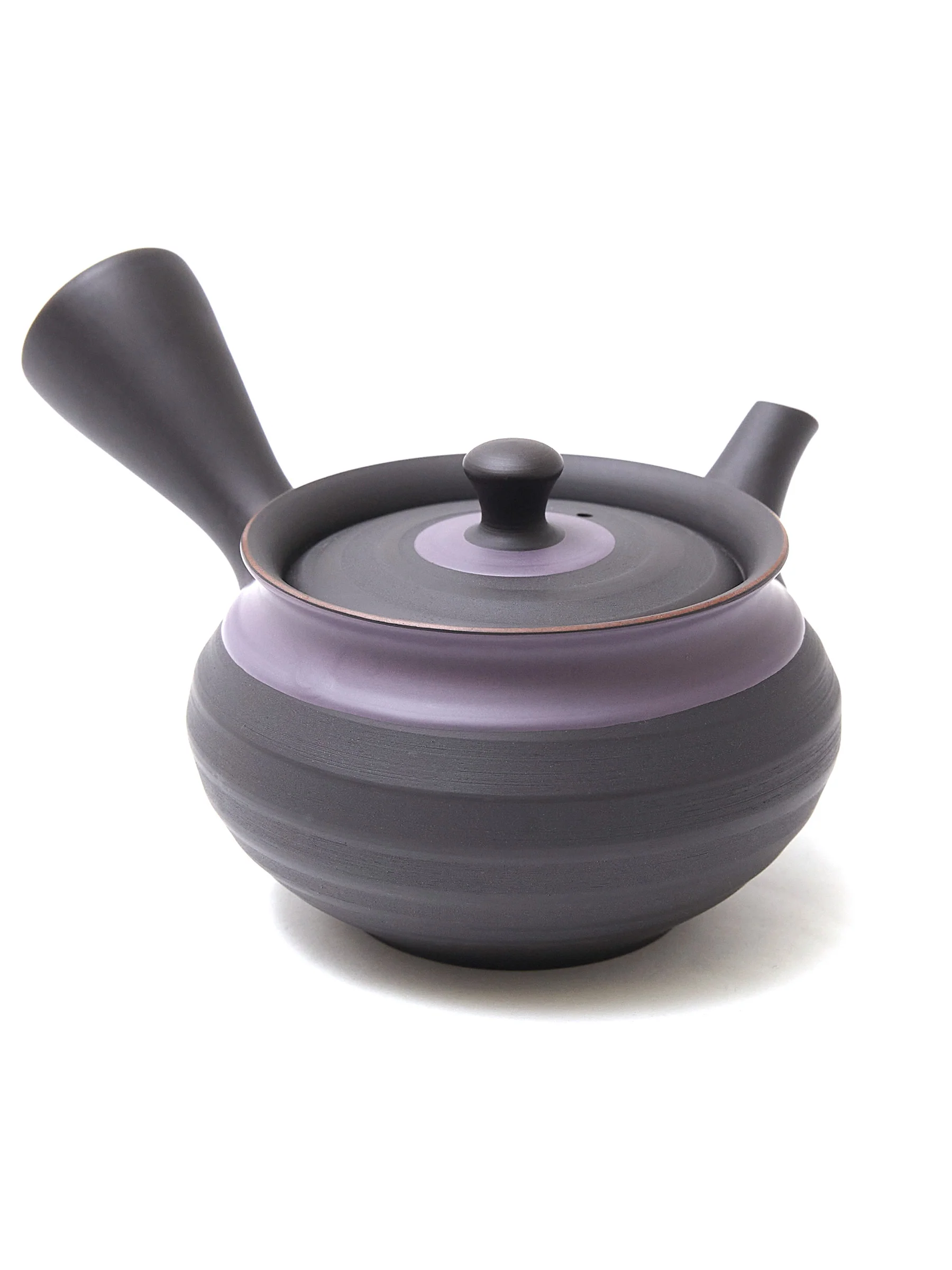 Purple Tokoname Japanese Teapot Set by Ukou (10.8oz/320ml) - Image 4