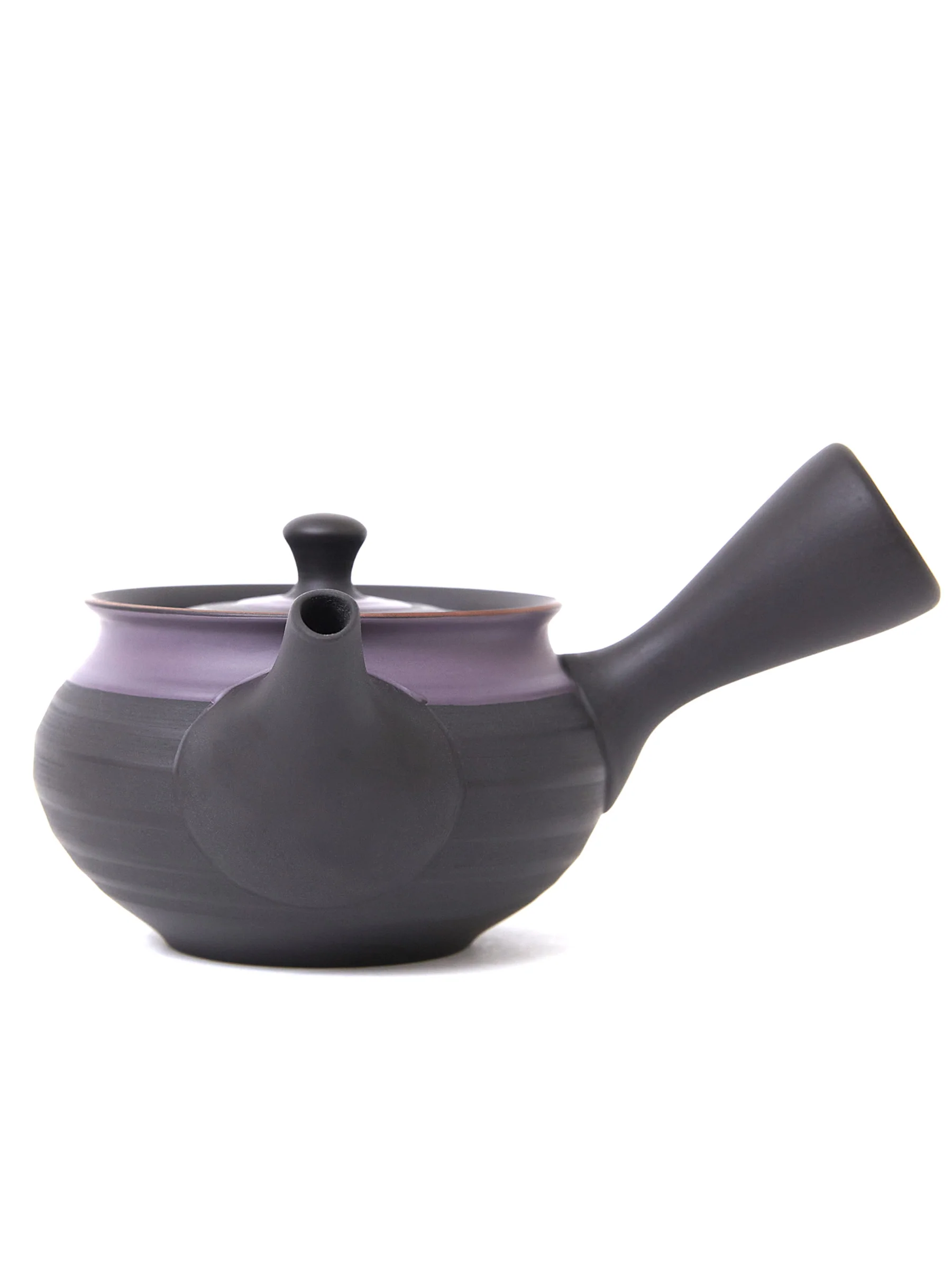 Purple Tokoname Japanese Teapot Set by Ukou (10.8oz/320ml) - Image 5