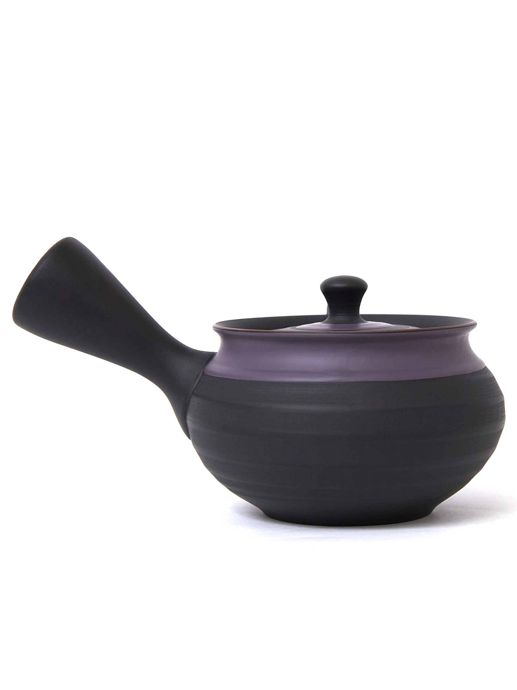Purple Tokoname Japanese Teapot Set by Ukou (10.8oz/320ml) - Image 6