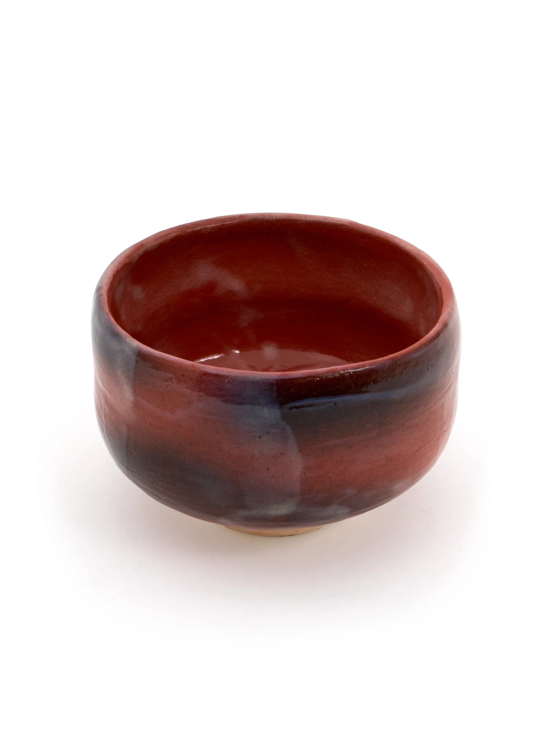 Raku Pottery Chawan Matcha Bowl Japanese Tea Set by Juraku - Image 5