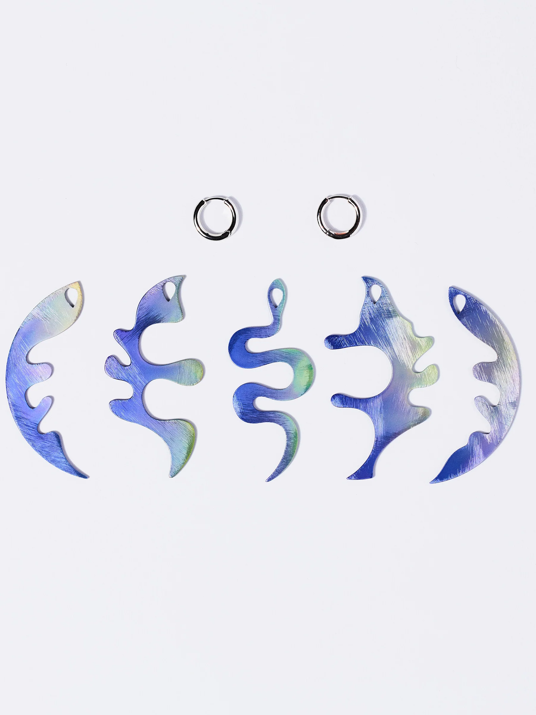 Rebirth 5-Piece Hoop Earring Set - Image 4