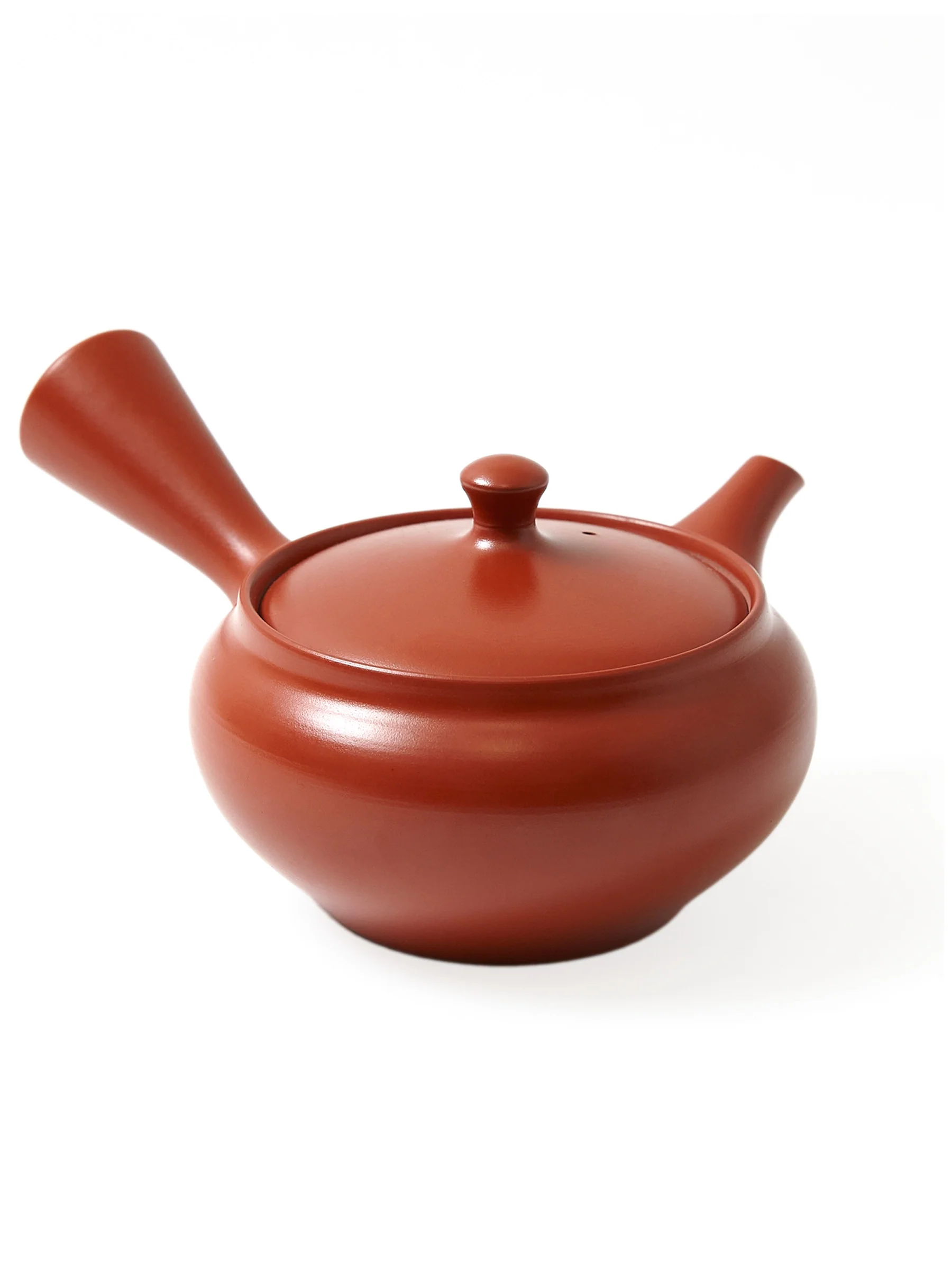 Red Clay Tokoname Japanese Teapot Set by Ukou (12oz/360ml) - Image 4
