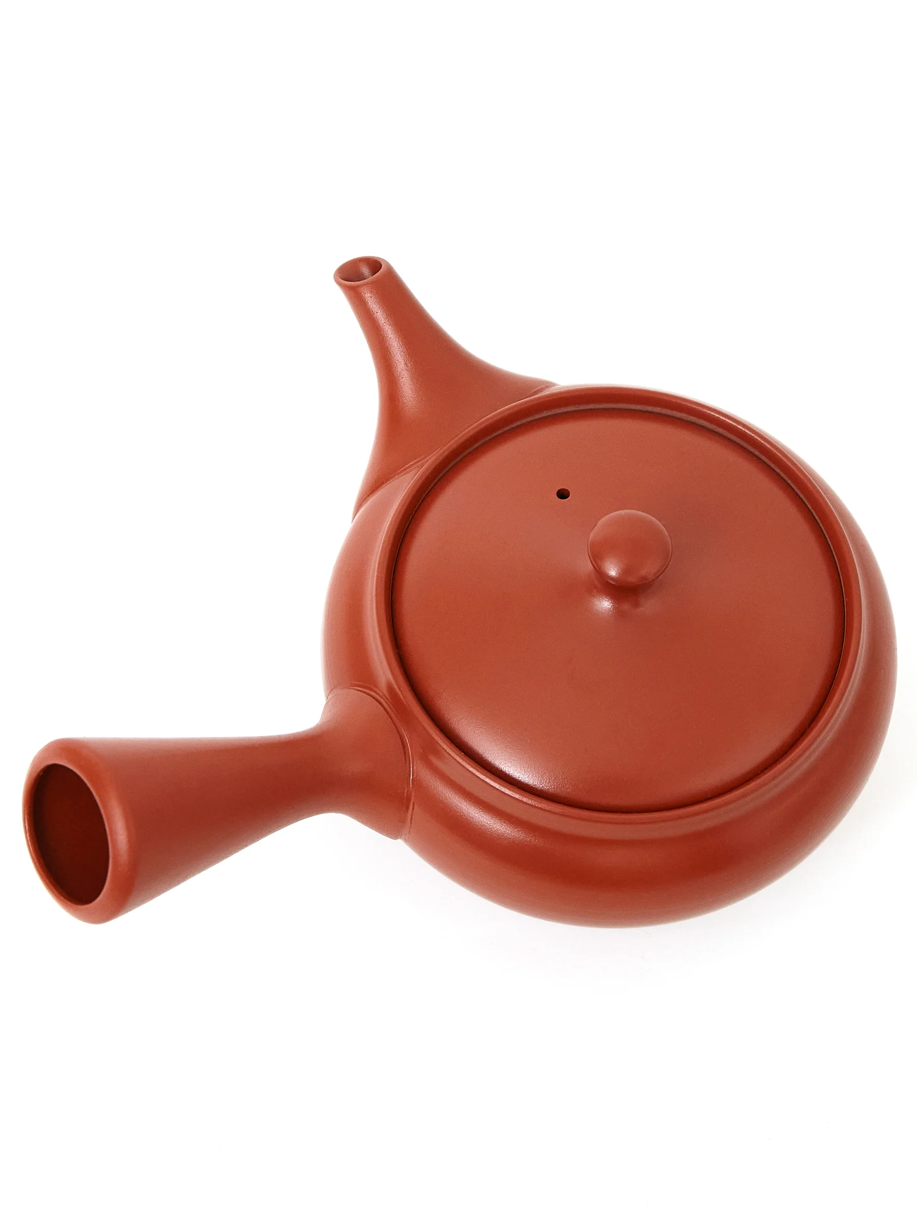 Red Clay Tokoname Japanese Teapot Set by Ukou (12oz/360ml) - Image 7