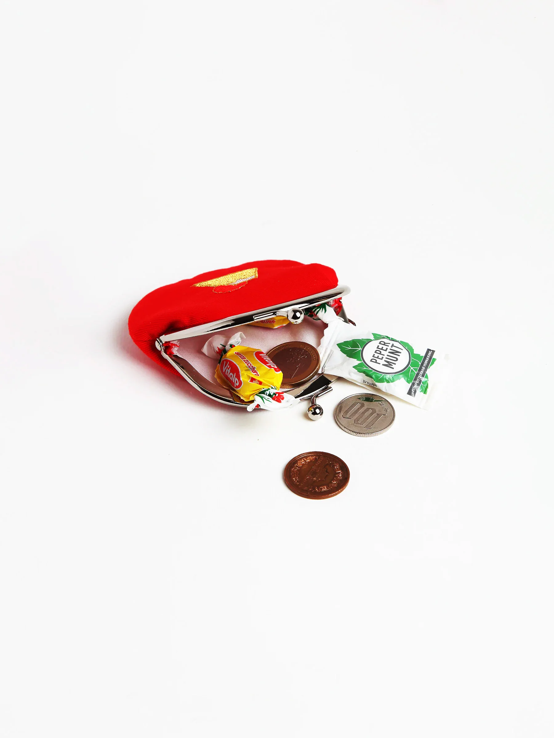 Red Fuji Mini Coin Purse - Image 4