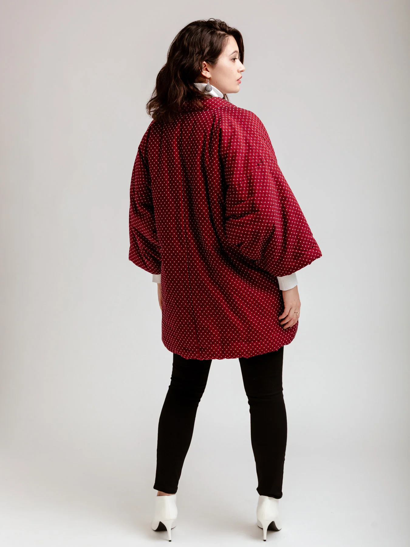 Red Hanten Padded Jacket - Image 4
