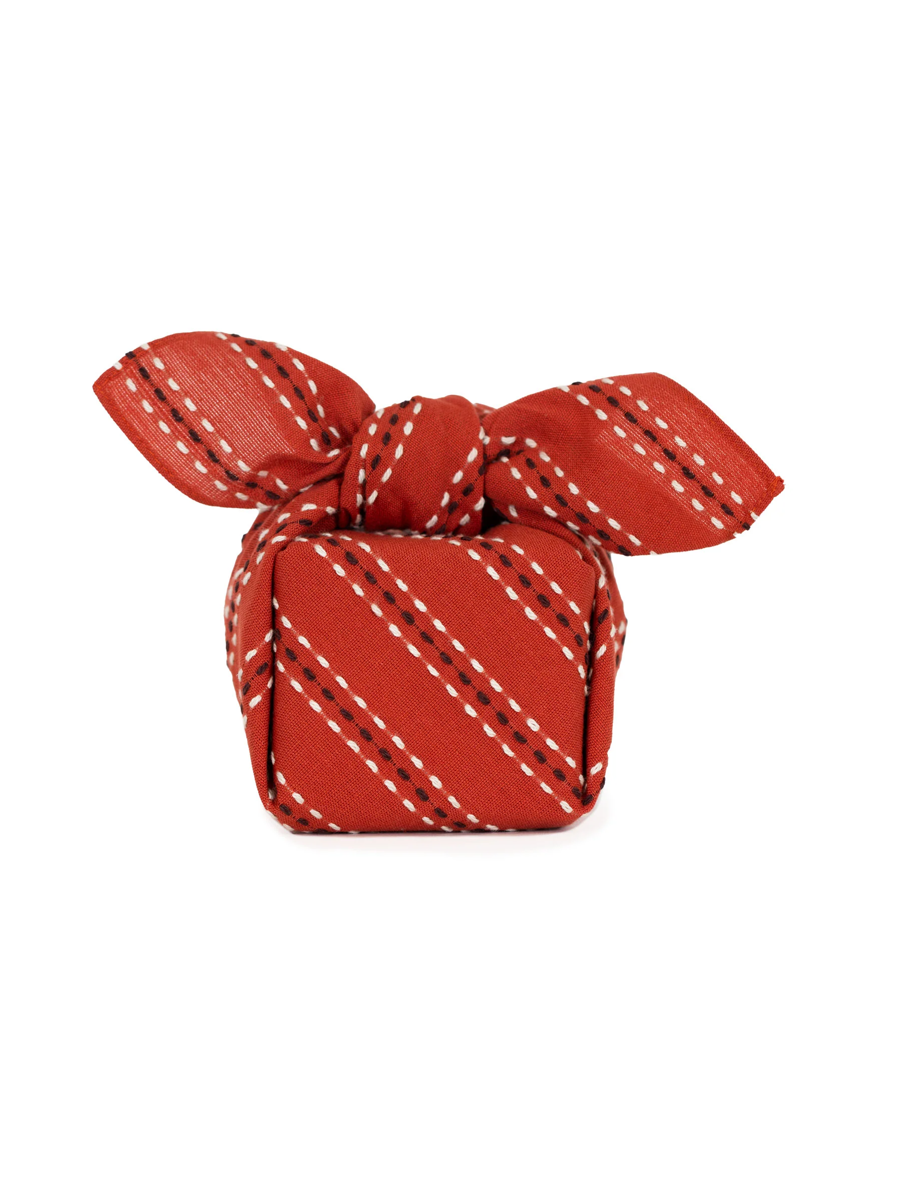 Red Misuji Furoshiki Wrapping Cloth - Image 2