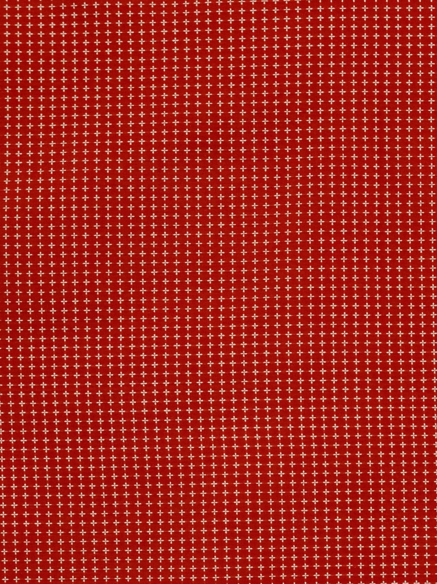 Red Sashiko Furoshiki Wrapping Cloth - Image 3
