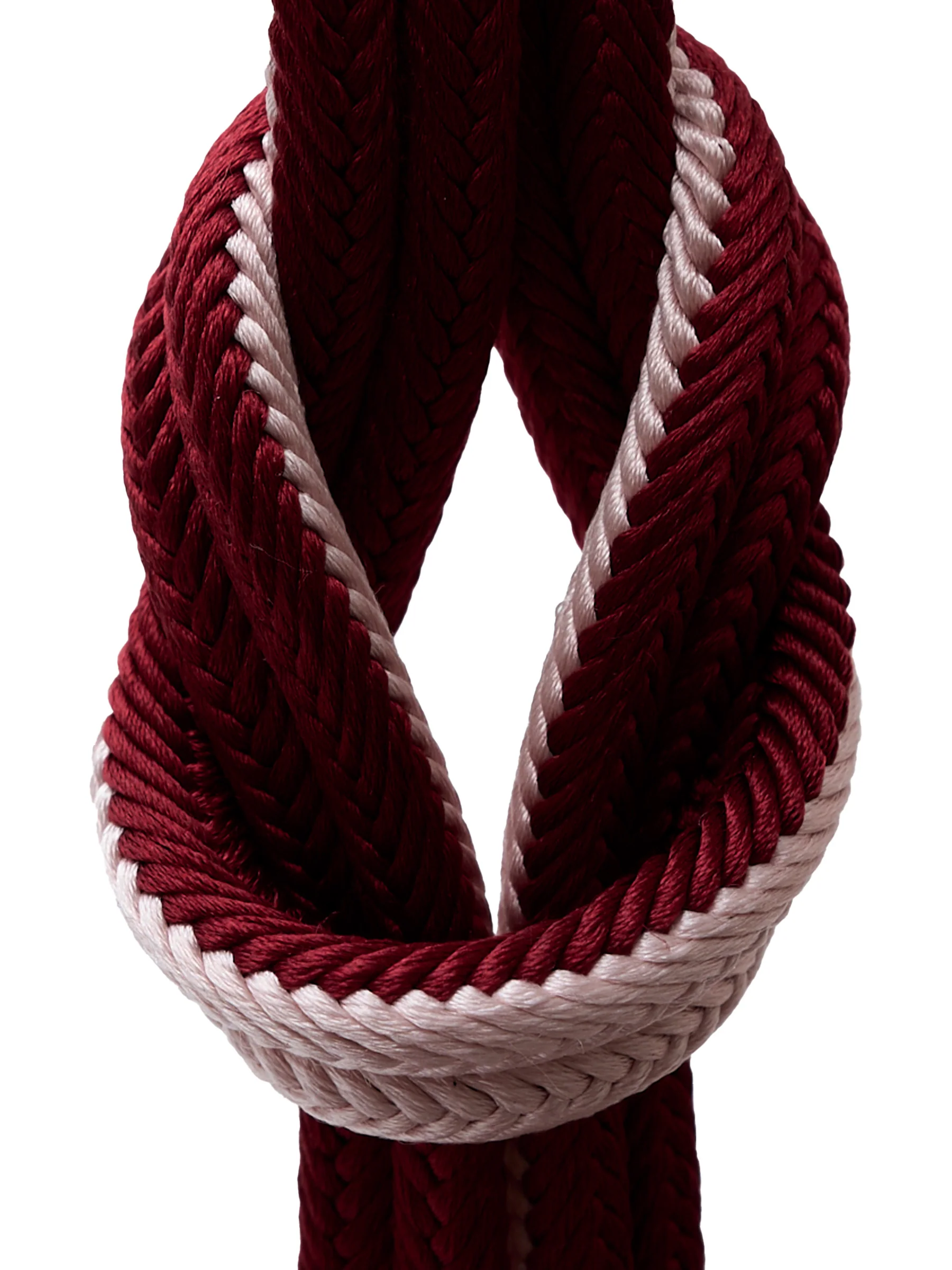 Crimson Pure Silk Obijime - Image 4